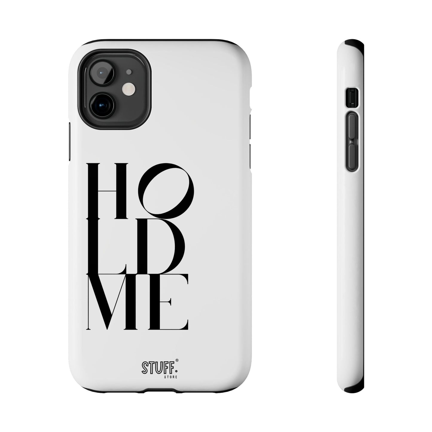 Hold Me | Coque résistante et durable avec Design épuré Monochrome