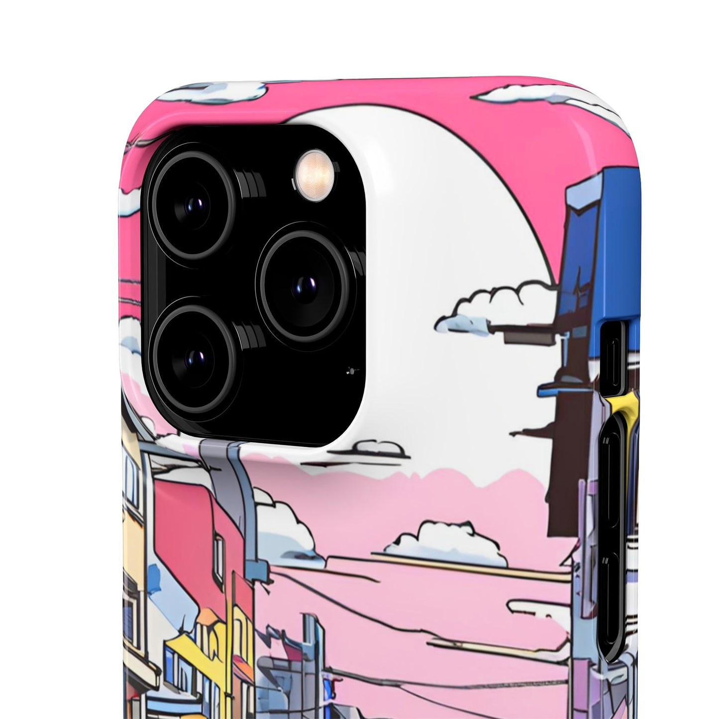 Pop Art Sunset | Coque snap légère et résistante inspiration Lichtenstein