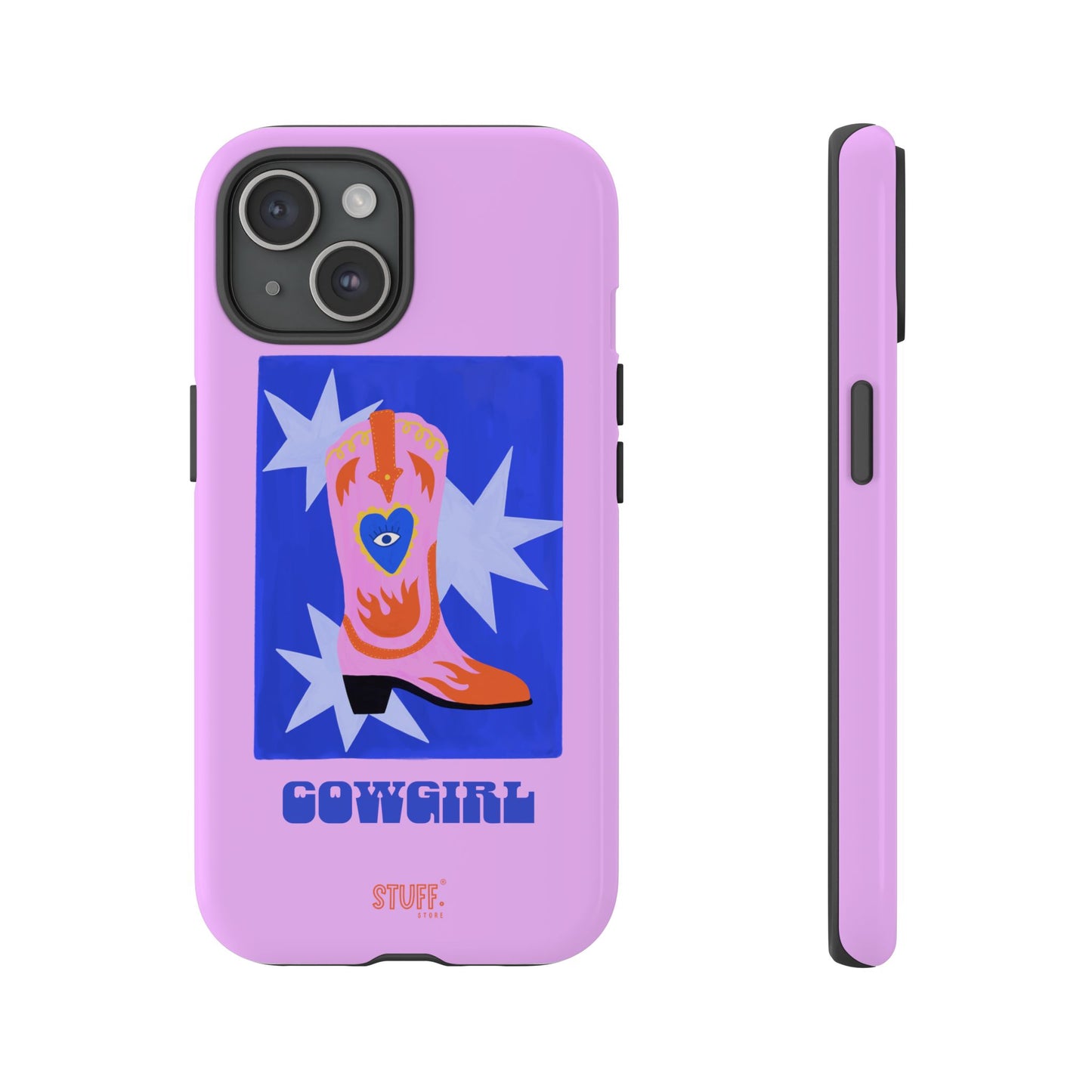 Cowgirl Case | Cose résistante double protection avec Design Western