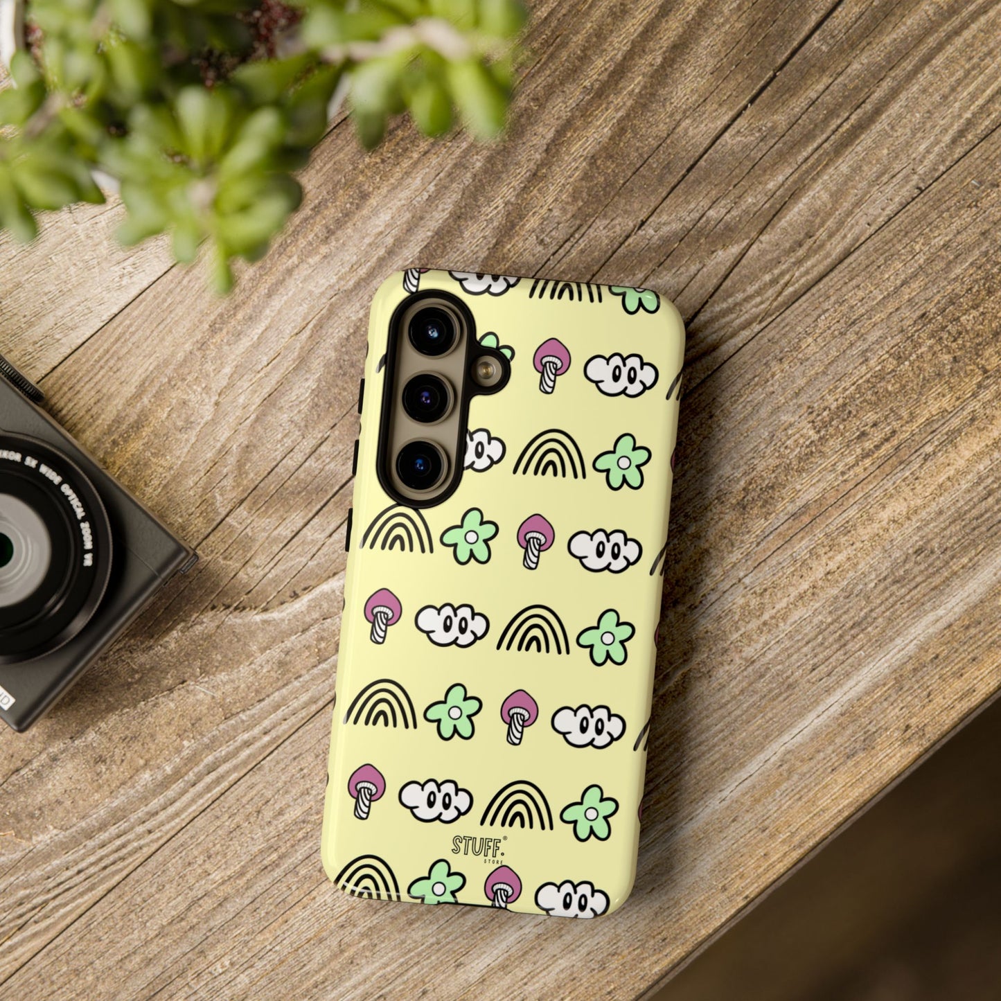 Pixie Case | Coque résistante double protection — Collection Pixie — Jaune