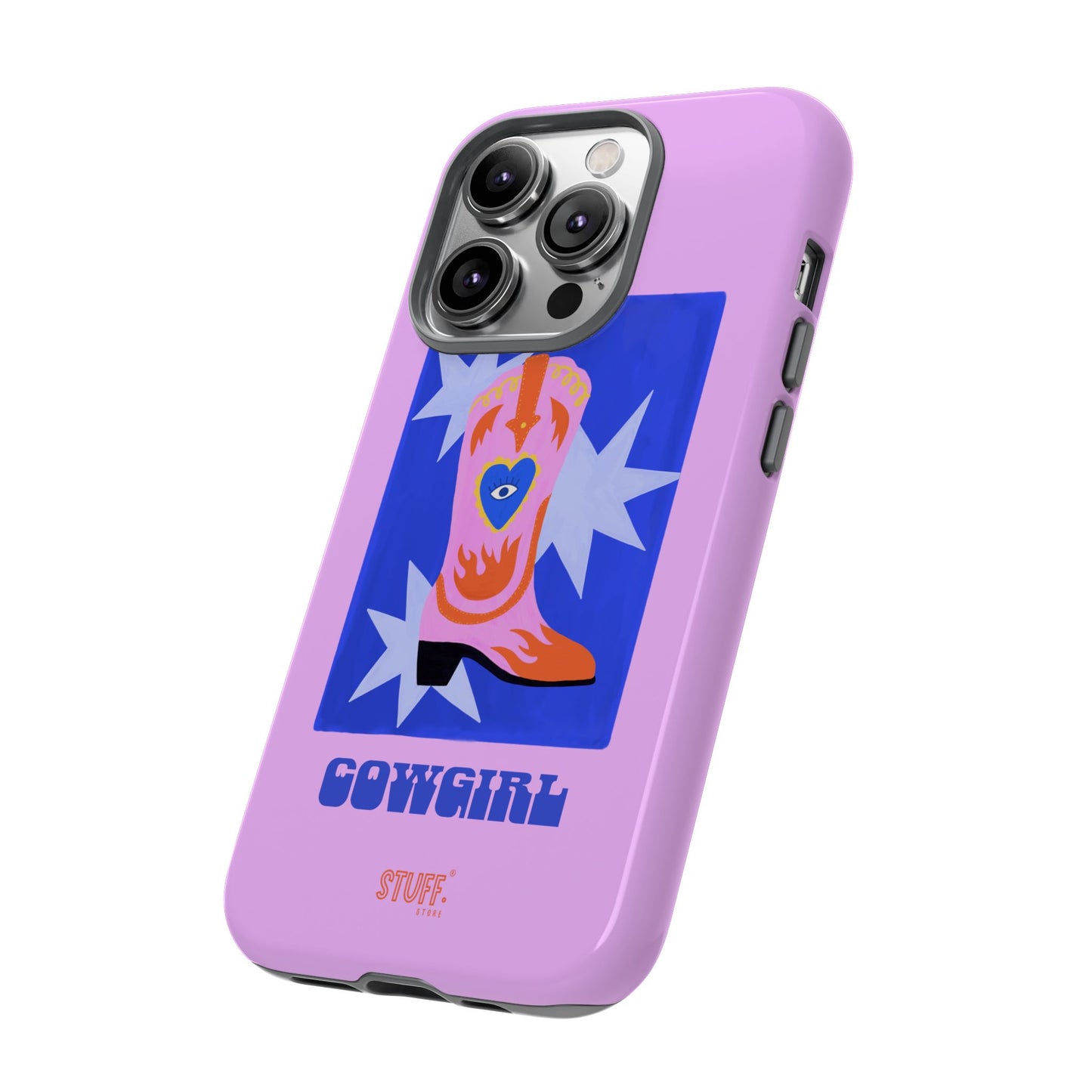 Cowgirl Case | Cose résistante double protection avec Design Western