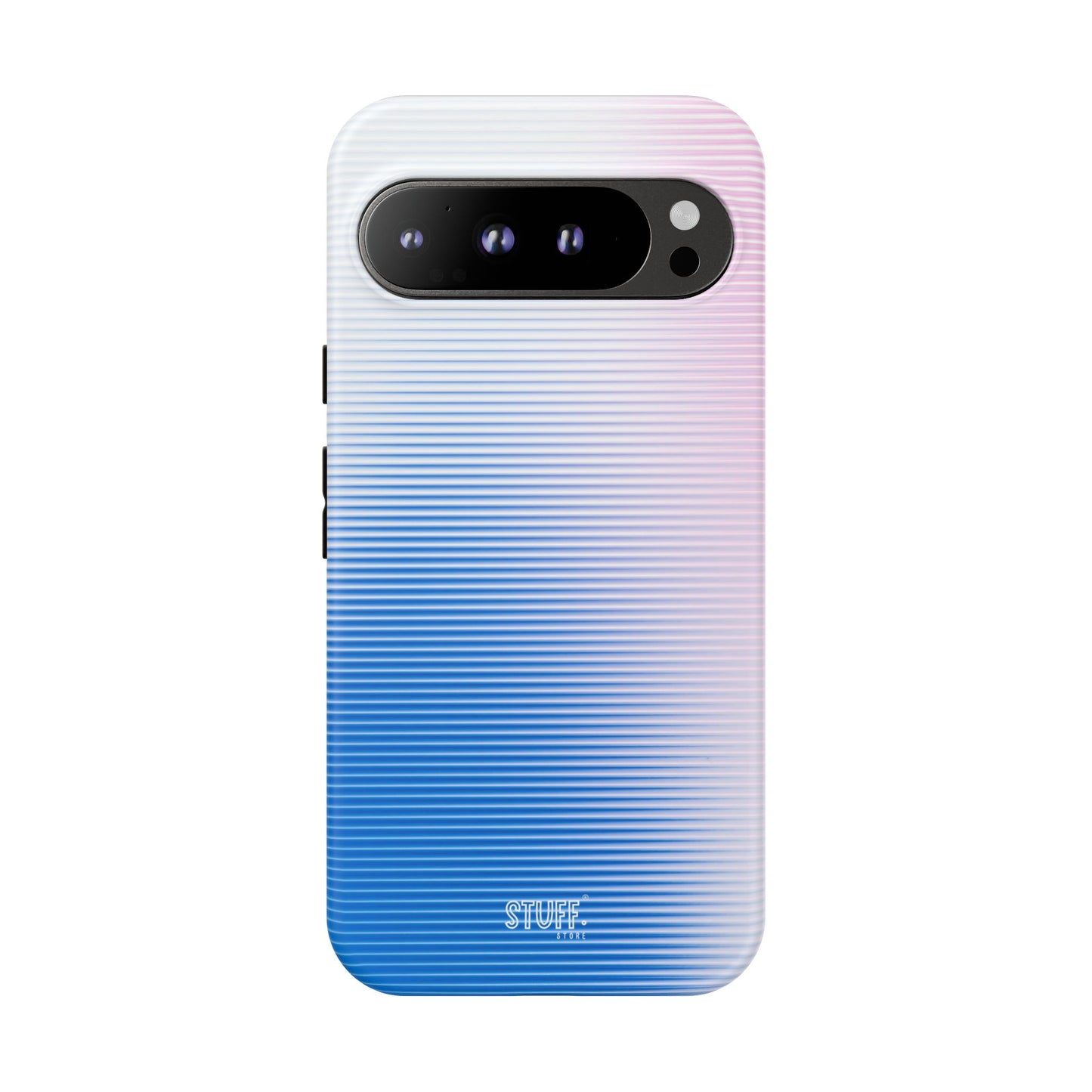Gradient Case | Coque résistante double protection anti-choc - Dégradé Bleu & Rose