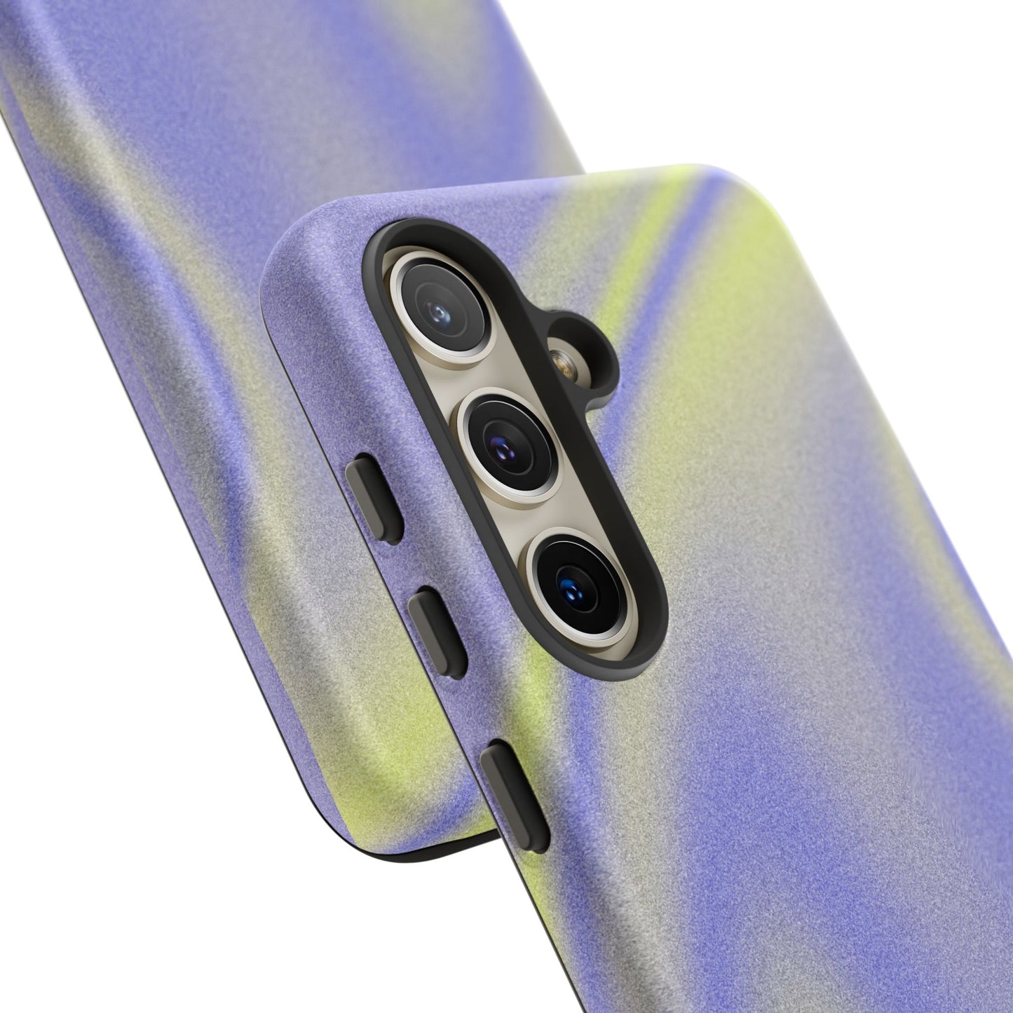 Vibrant Case | Coque résistante double protection anti-choc - Violet & Jaune