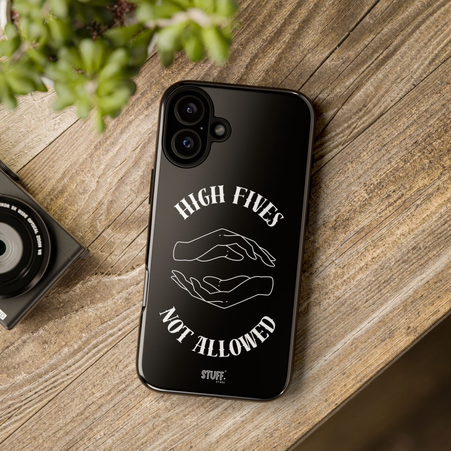 No High Fives Case | Coque légère et résistante – Design affirmé & minimaliste