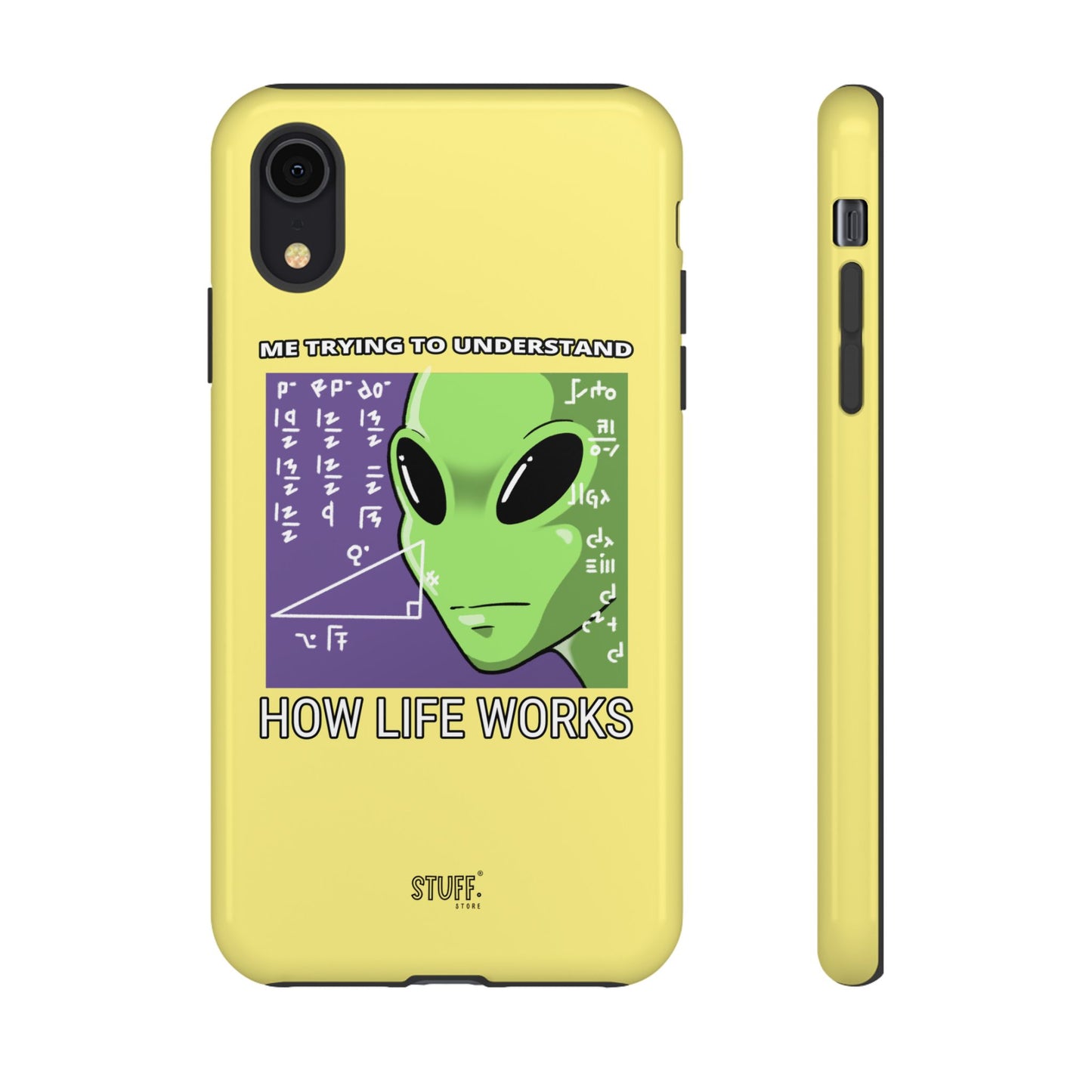Confused Alien Case | Coque résistante Dual Protect anti-choc