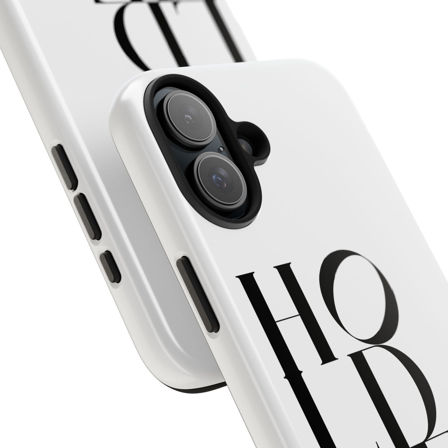 Hold Me | Coque résistante et durable avec Design épuré Monochrome