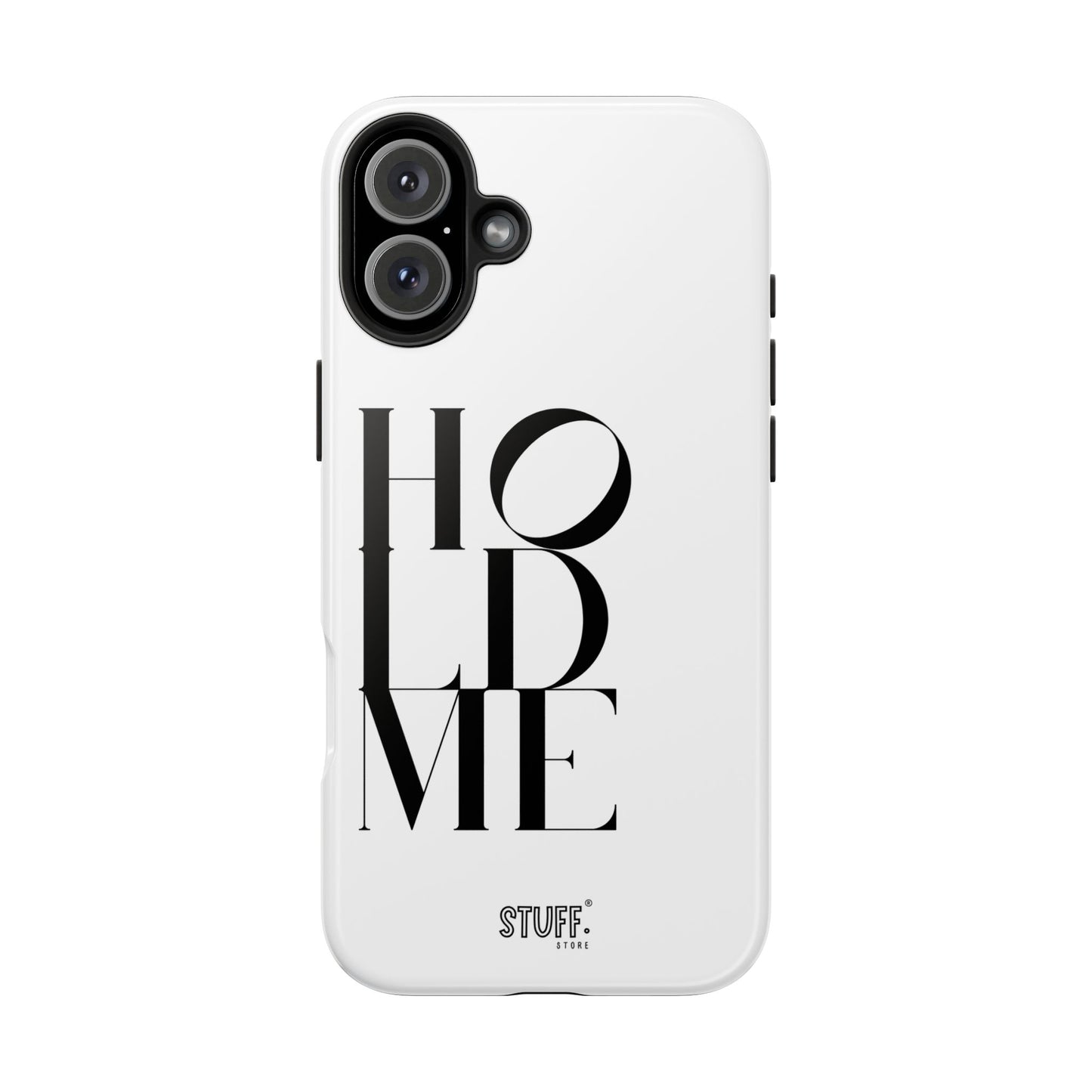 Hold Me | Coque résistante et durable avec Design épuré Monochrome