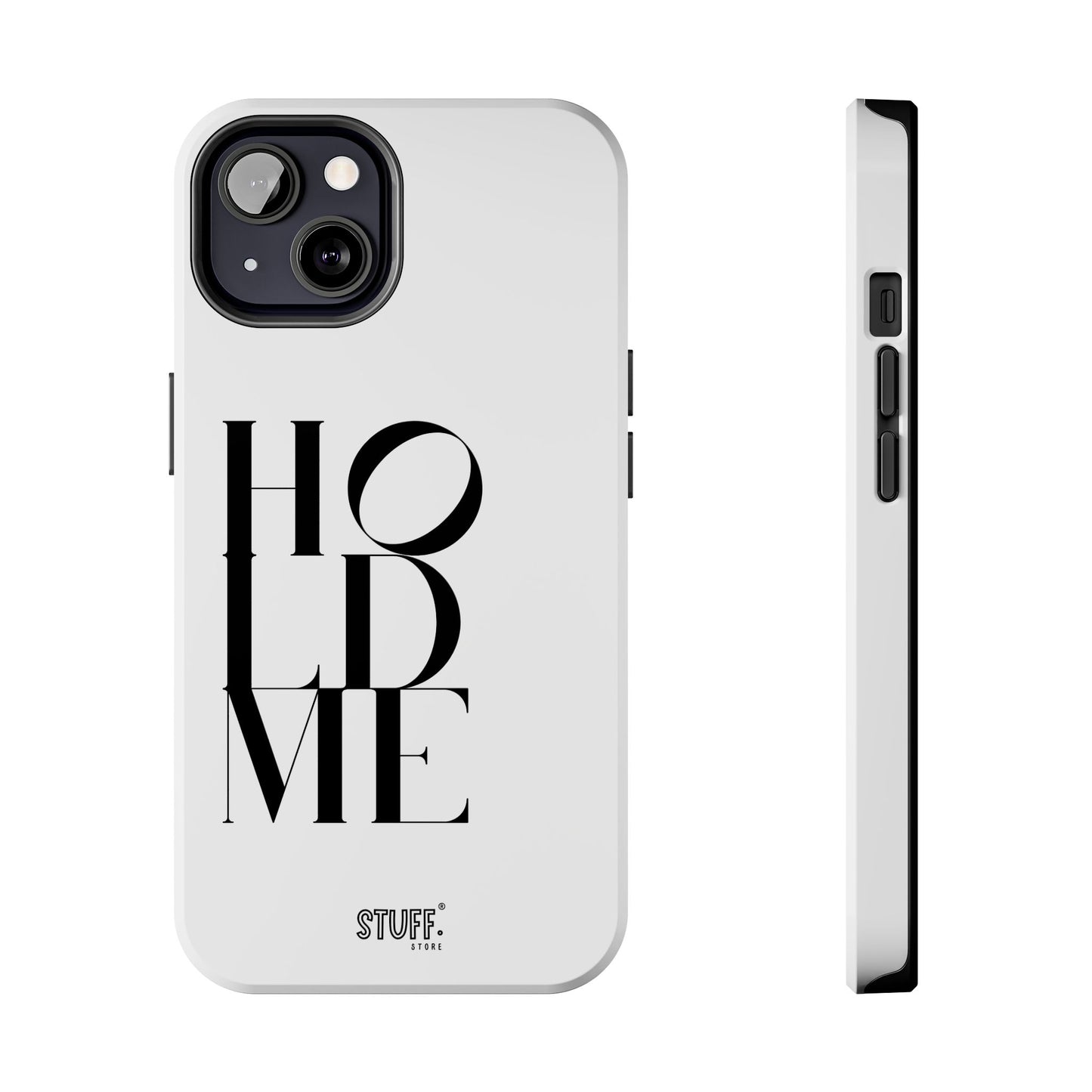 Hold Me | Coque résistante et durable avec Design épuré Monochrome