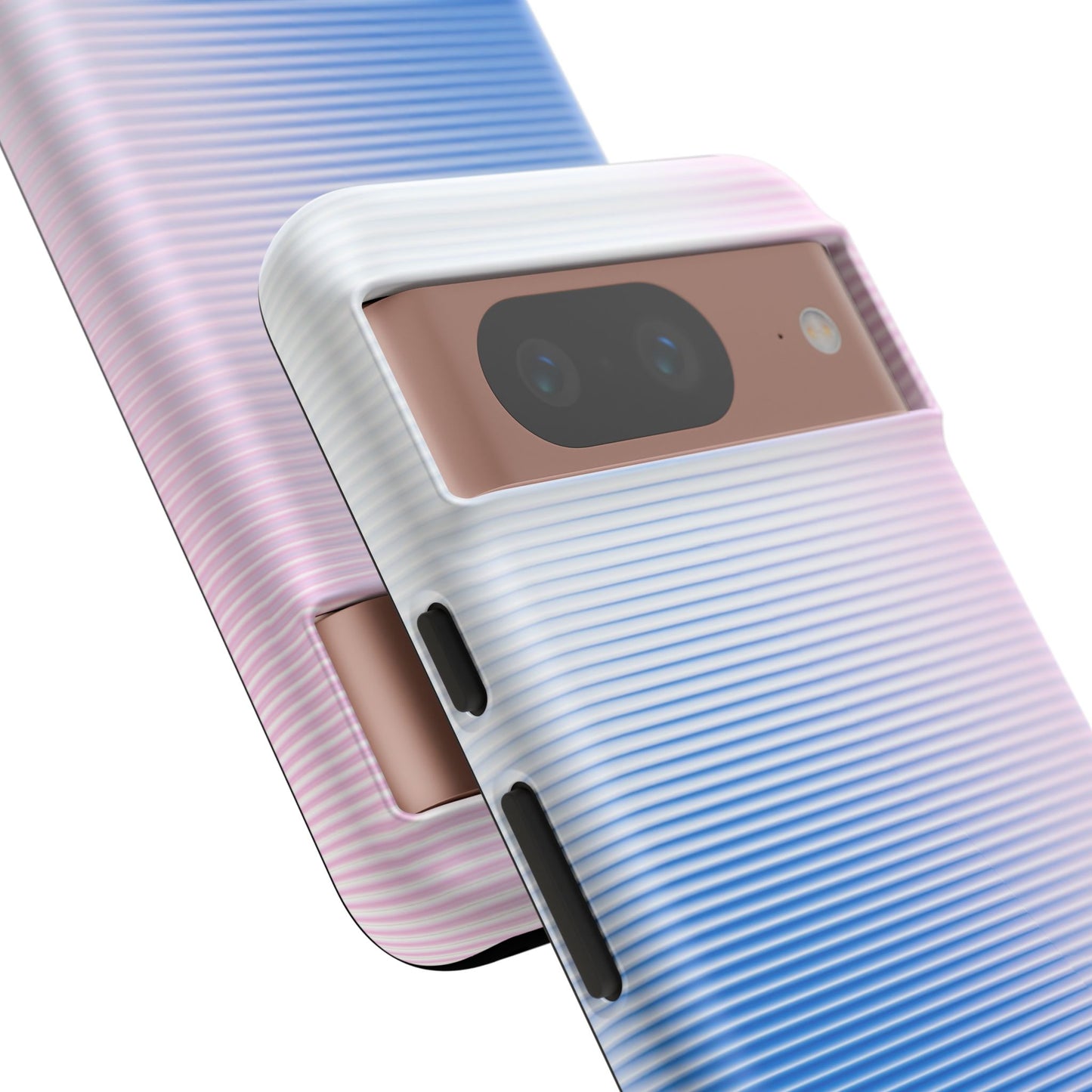 Gradient Case | Coque résistante double protection anti-choc - Dégradé Bleu & Rose
