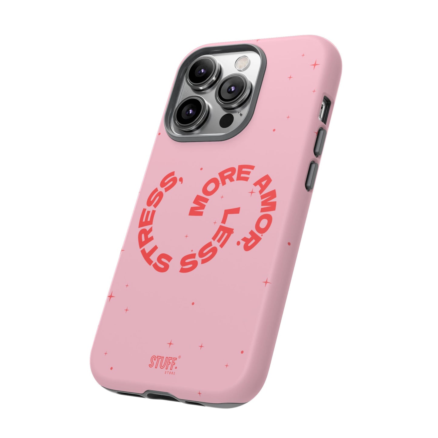More Amor Case | Coque résistante double protection avec phrase Bienveillante