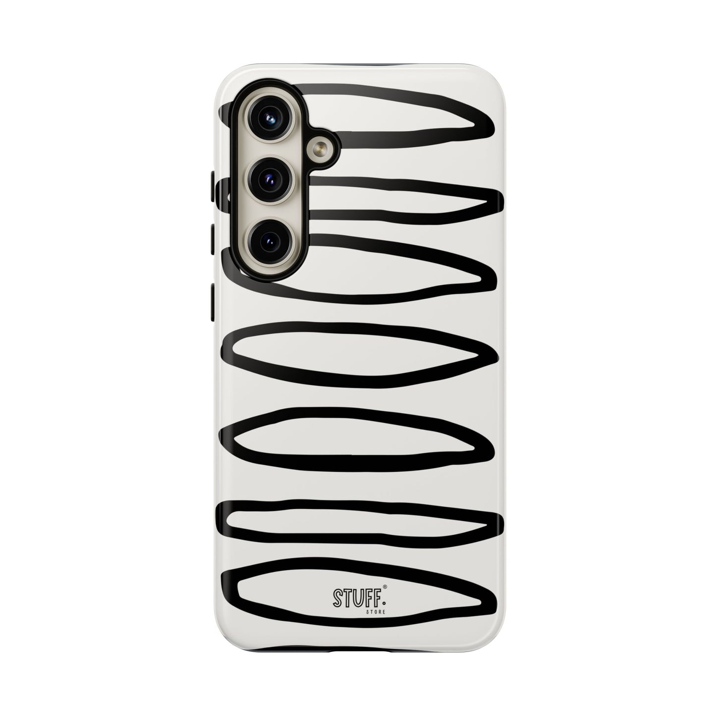Loopy Case | Coque résistante double protection - Motif cercles abstraits