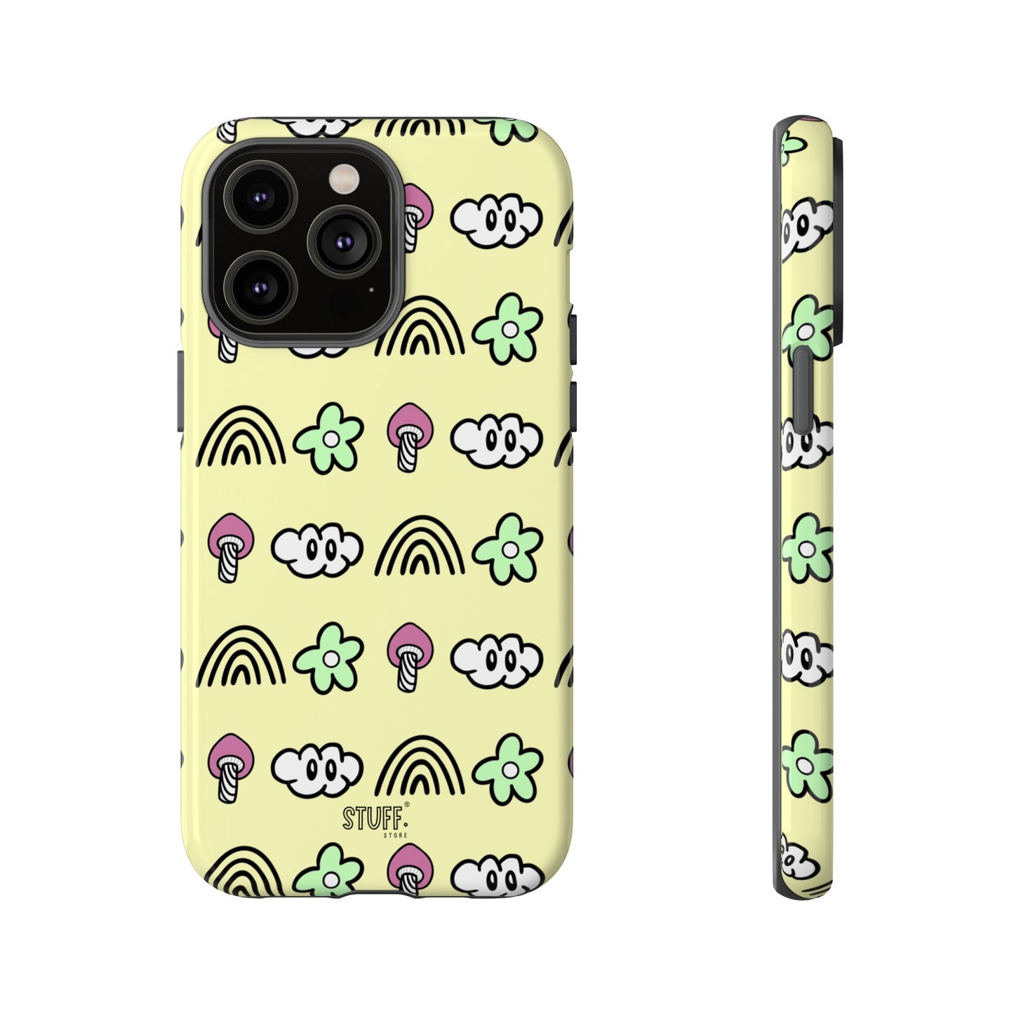 Pixie Case | Coque résistante double protection — Collection Pixie — Jaune