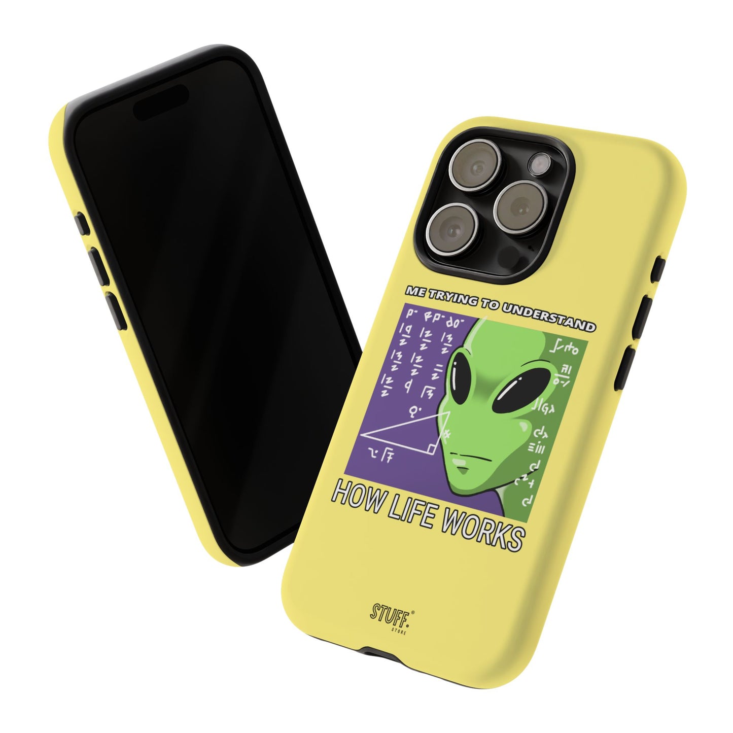 Confused Alien Case | Coque résistante Dual Protect anti-choc