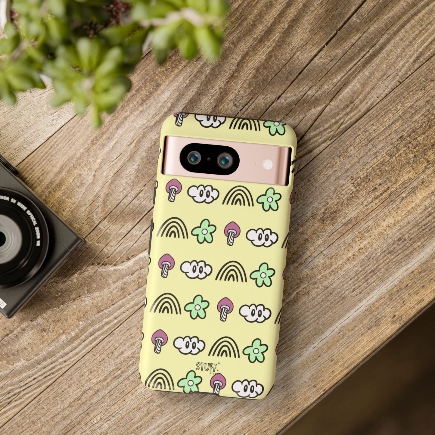 Pixie Case | Coque résistante double protection — Collection Pixie — Jaune
