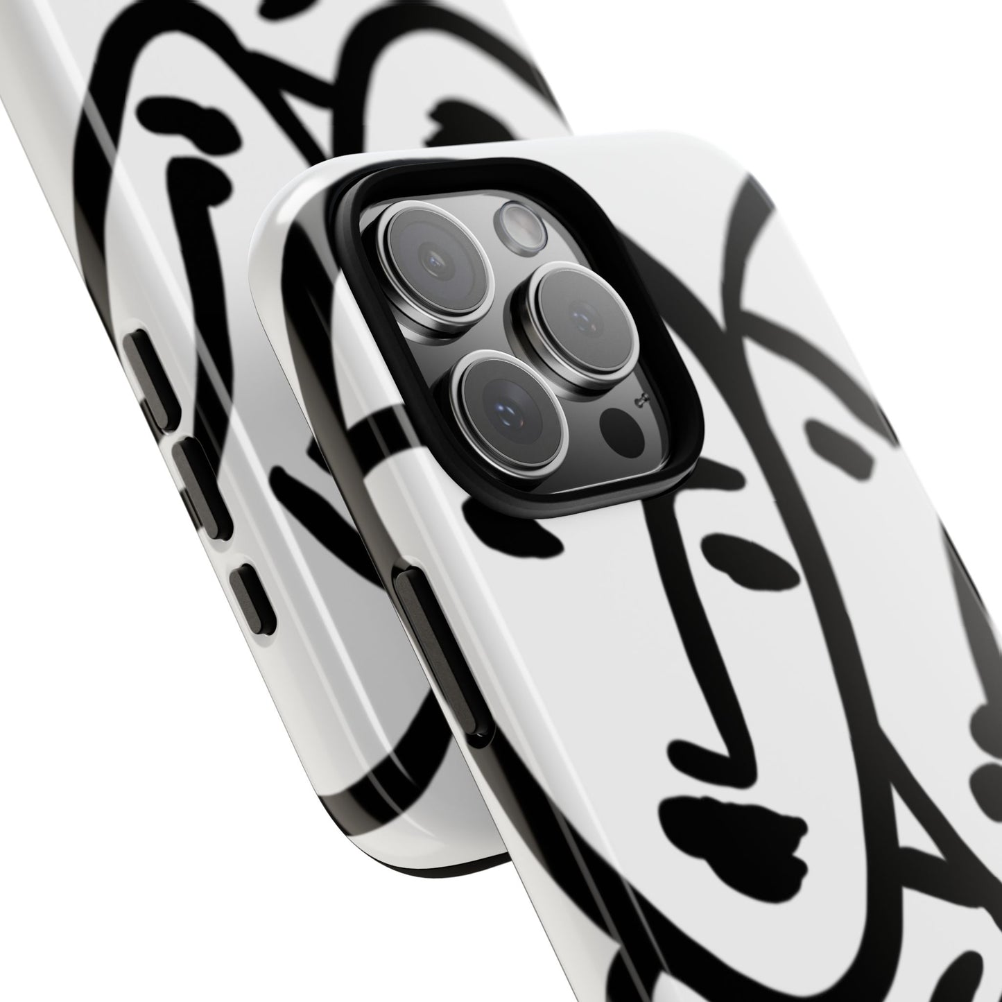 Les Trois Visages | Coque résistante double protection — inspiration Matisse