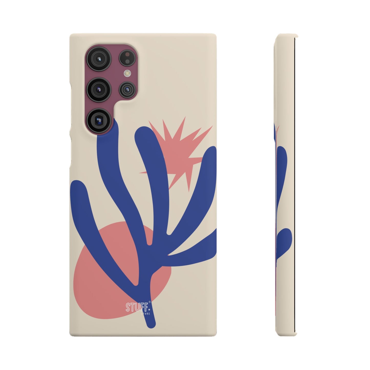 Botanica Case | Coque snap légère et résistante avec Design Floral inspiration Matisse