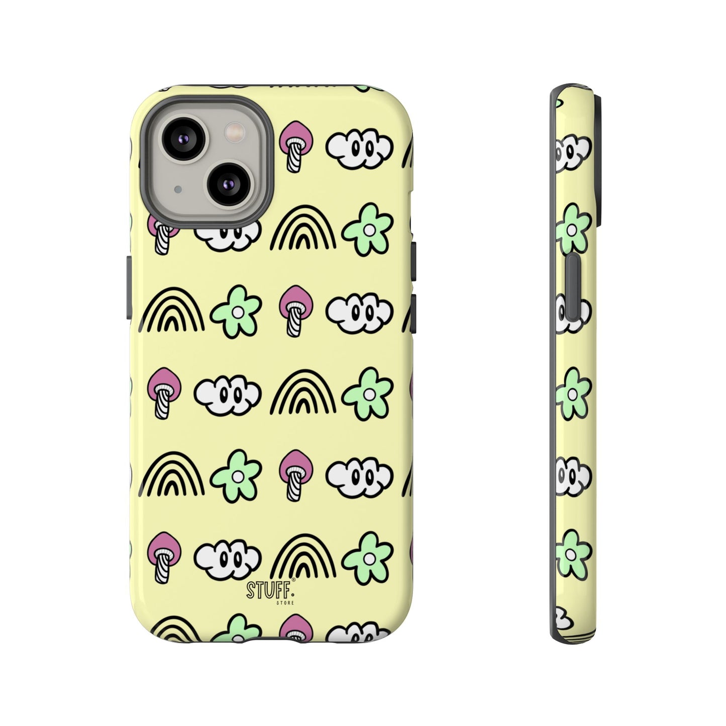 Pixie Case | Coque résistante double protection — Collection Pixie — Jaune