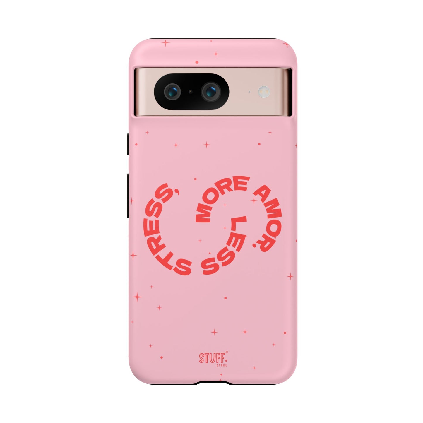 More Amor Case | Coque résistante double protection avec phrase Bienveillante
