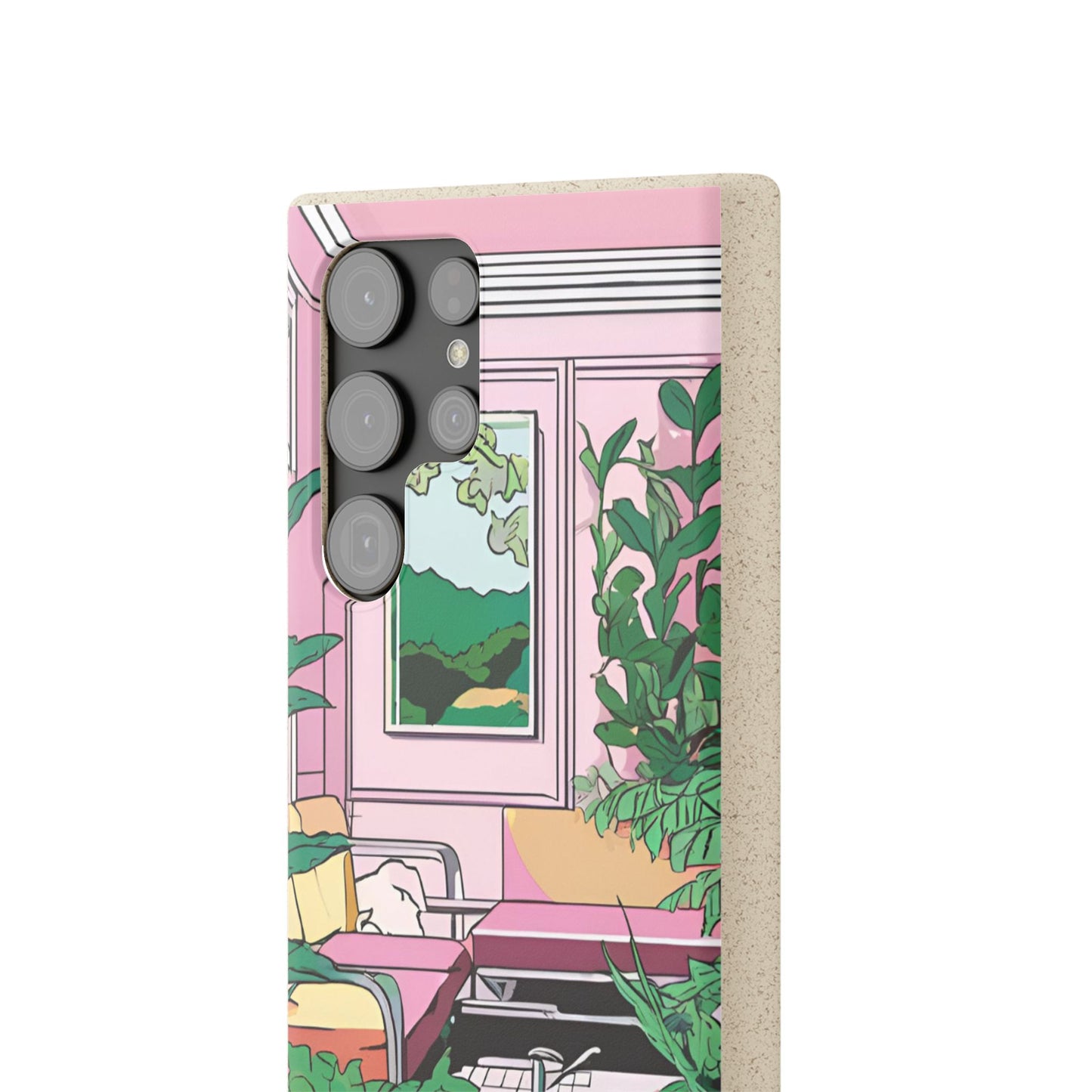 Plant Pop Case | Coque biodégradable en bambou et bioplastique avec design coloré | Parfait pour les amoureux des plantes - Avec emballage cadeau