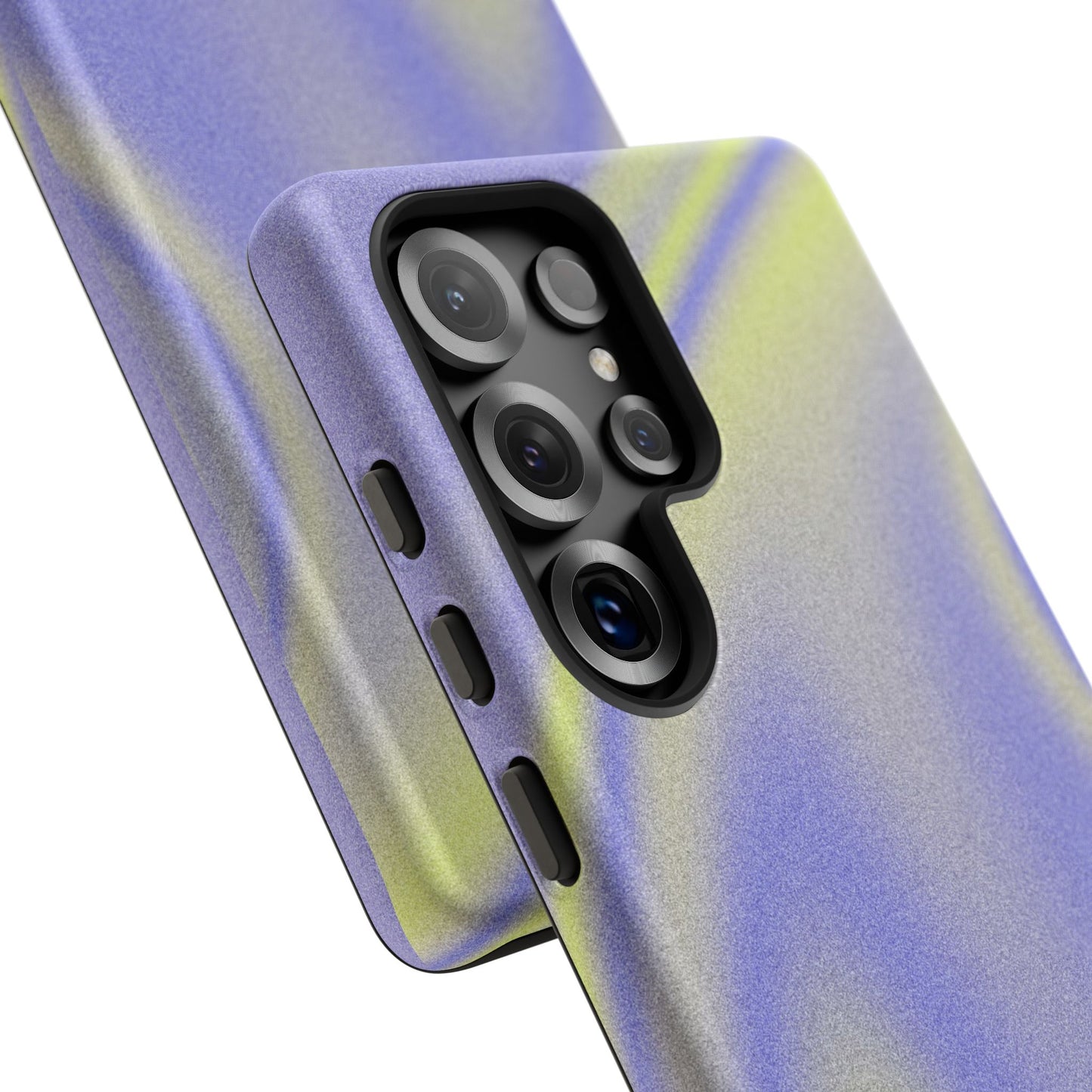 Vibrant Case | Coque résistante double protection anti-choc - Violet & Jaune