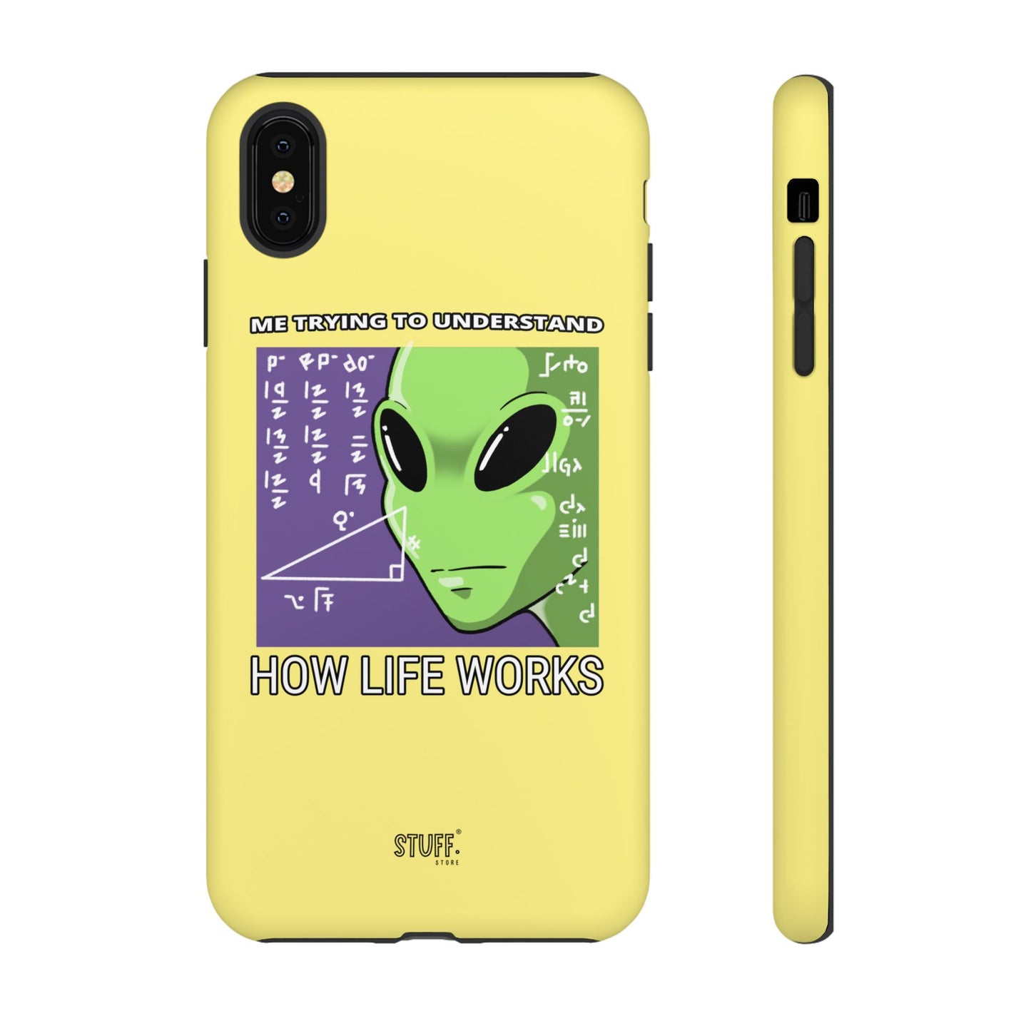 Confused Alien Case | Coque résistante Dual Protect anti-choc
