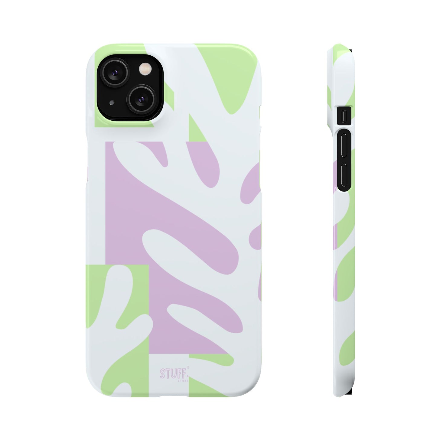 Natura Case | Coque snap légère et résistante avec Design Floral inspiration Matisse
