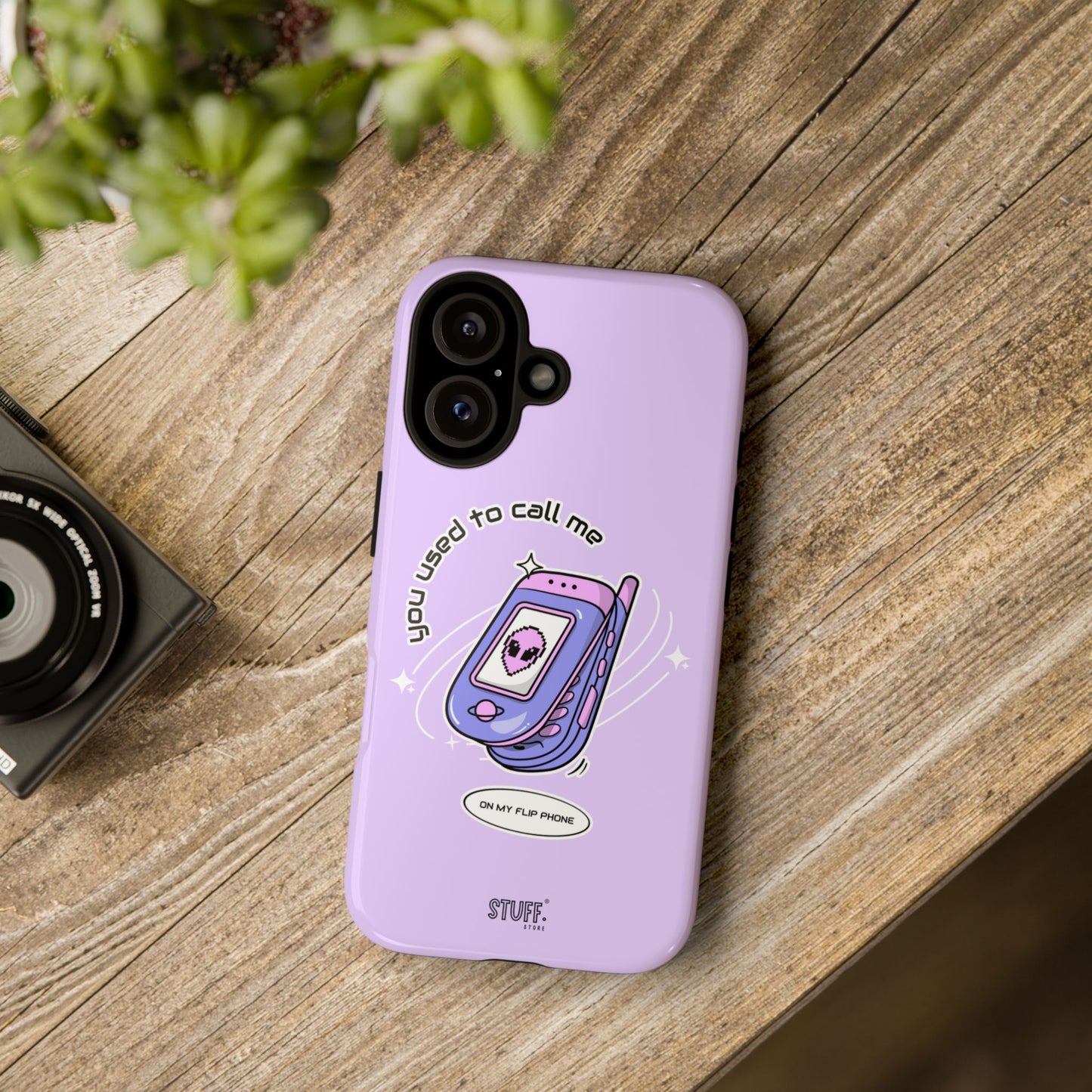 Flip Phone Case | Coque résistante double protection avec Design Y2K