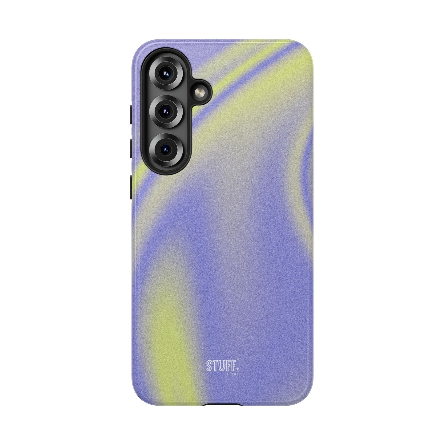 Vibrant Case | Coque résistante double protection anti-choc - Violet & Jaune