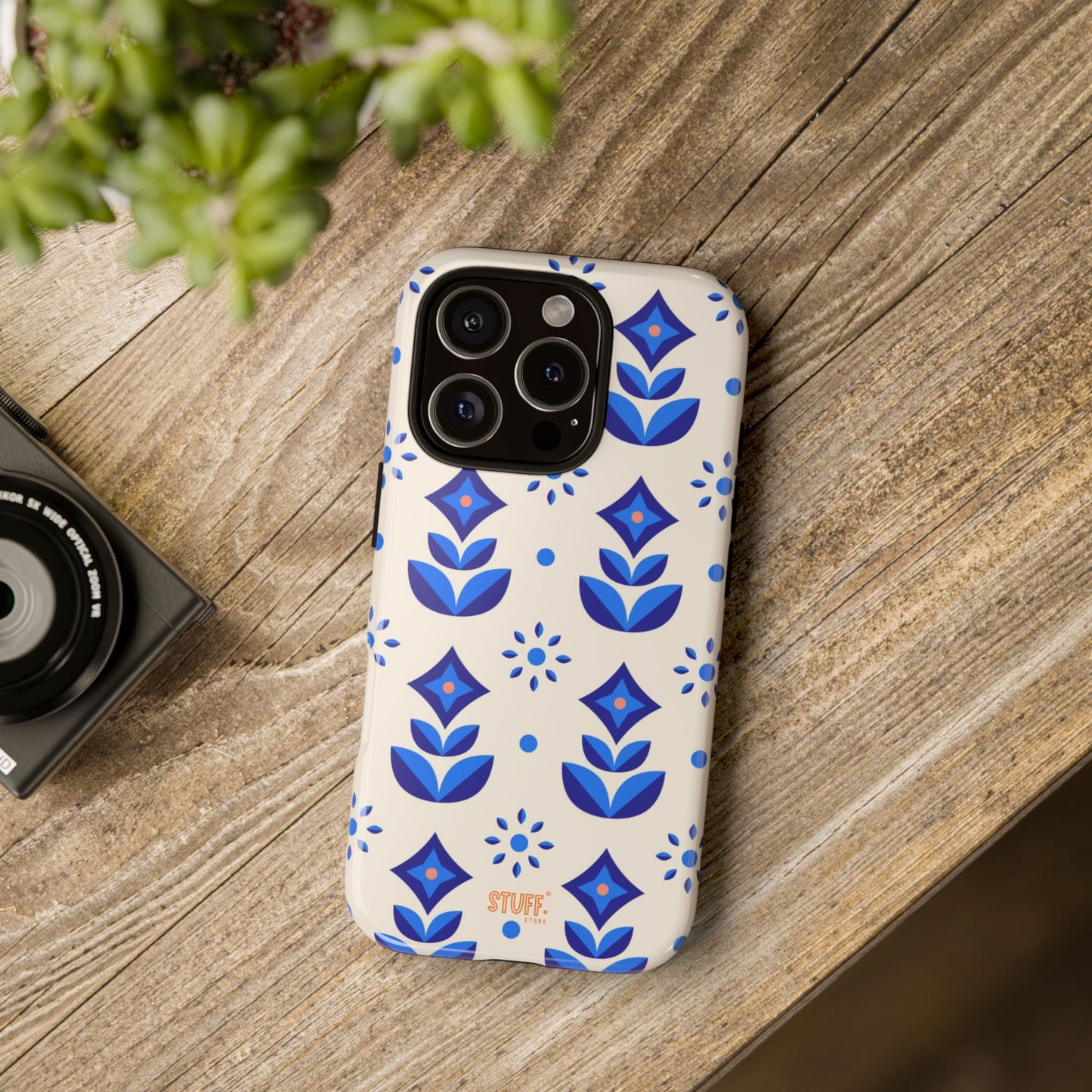 Floral Case | Coque résistante double protection avec Design Fleuri