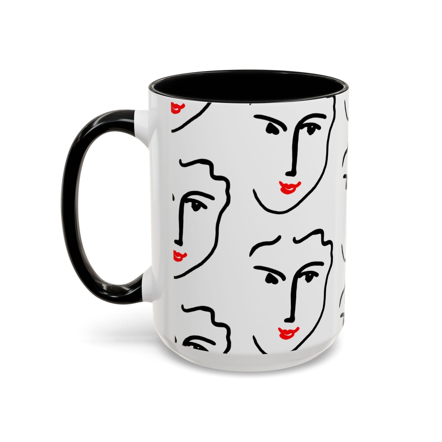Nadia Cup | Matisse-inspired two-tone mug - 330ml