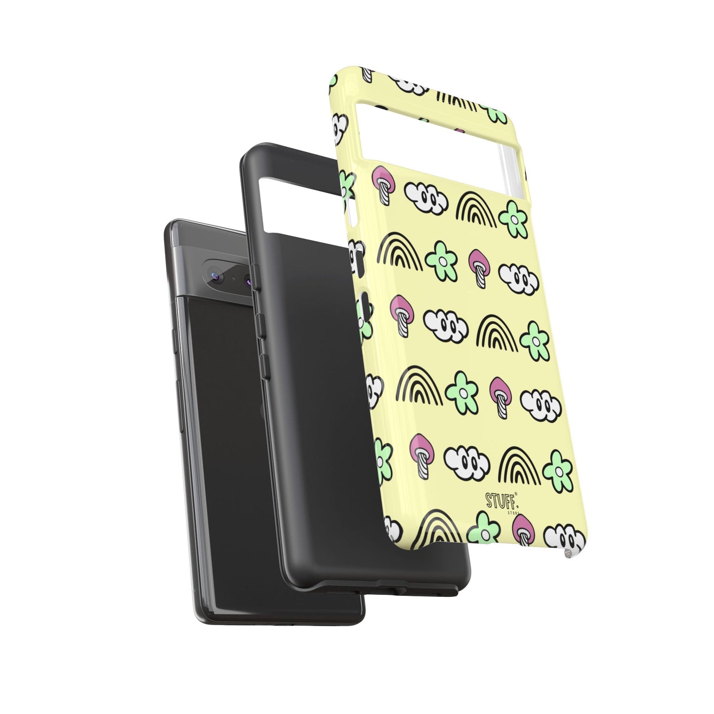 Pixie Case | Coque résistante double protection — Collection Pixie — Jaune