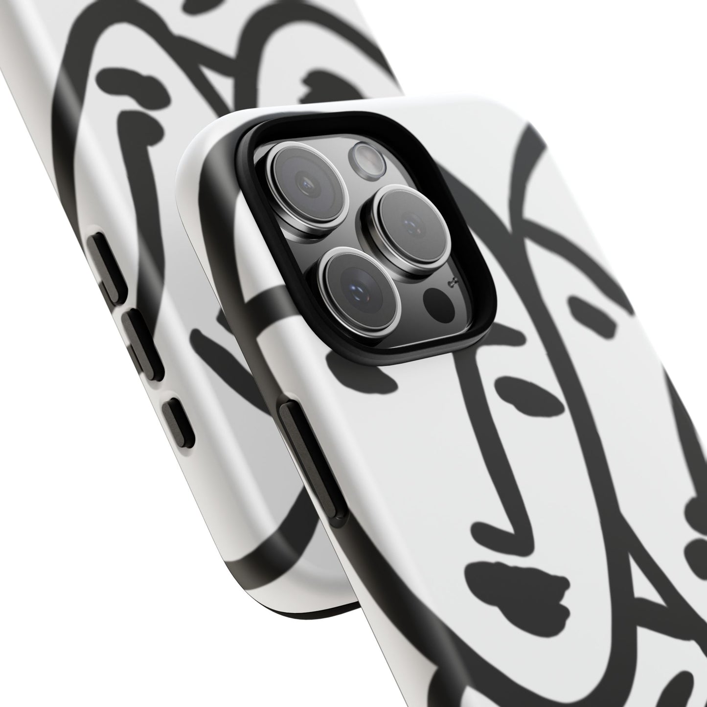 Les Trois Visages | Coque résistante double protection — inspiration Matisse