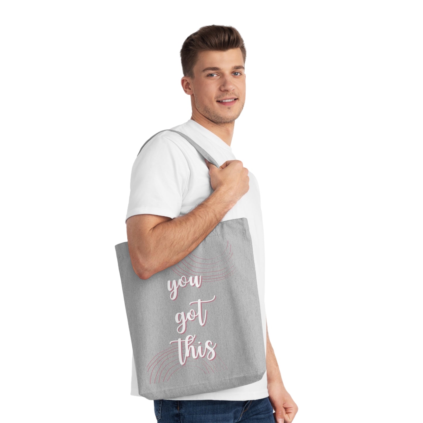 Tote Bag "You Got This" | Sac cabas écoresponsable - Matériaux 100 % naturels et recyclés