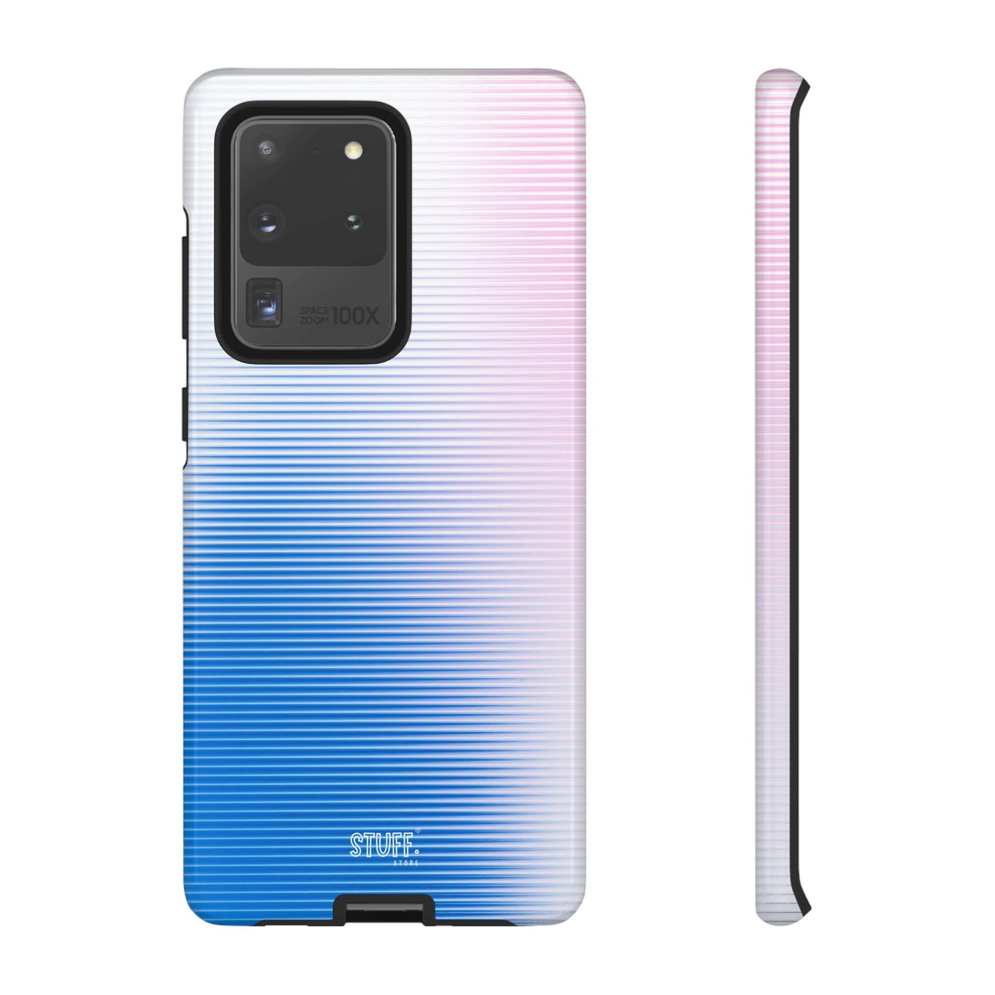 Gradient Case | Coque résistante double protection anti-choc - Dégradé Bleu & Rose
