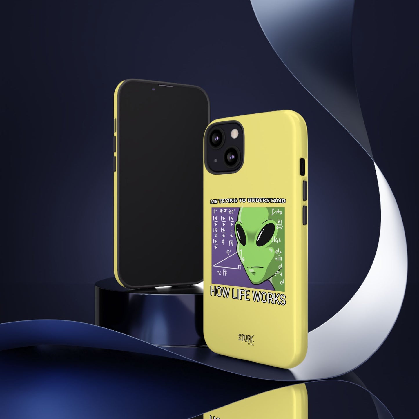 Confused Alien Case | Coque résistante Dual Protect anti-choc