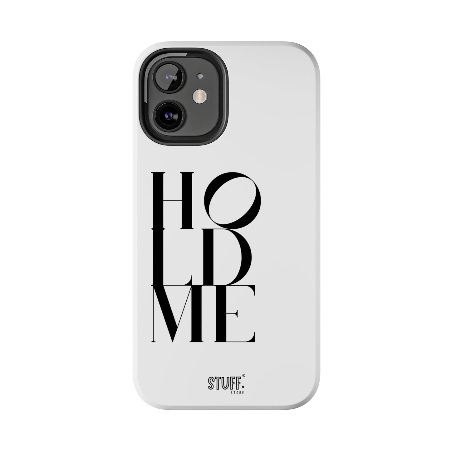 Hold Me | Coque résistante et durable avec Design épuré Monochrome
