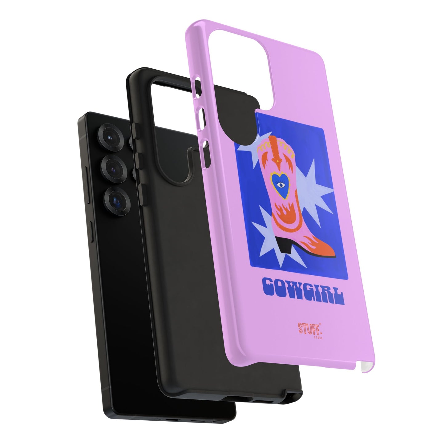 Cowgirl Case | Cose résistante double protection avec Design Western
