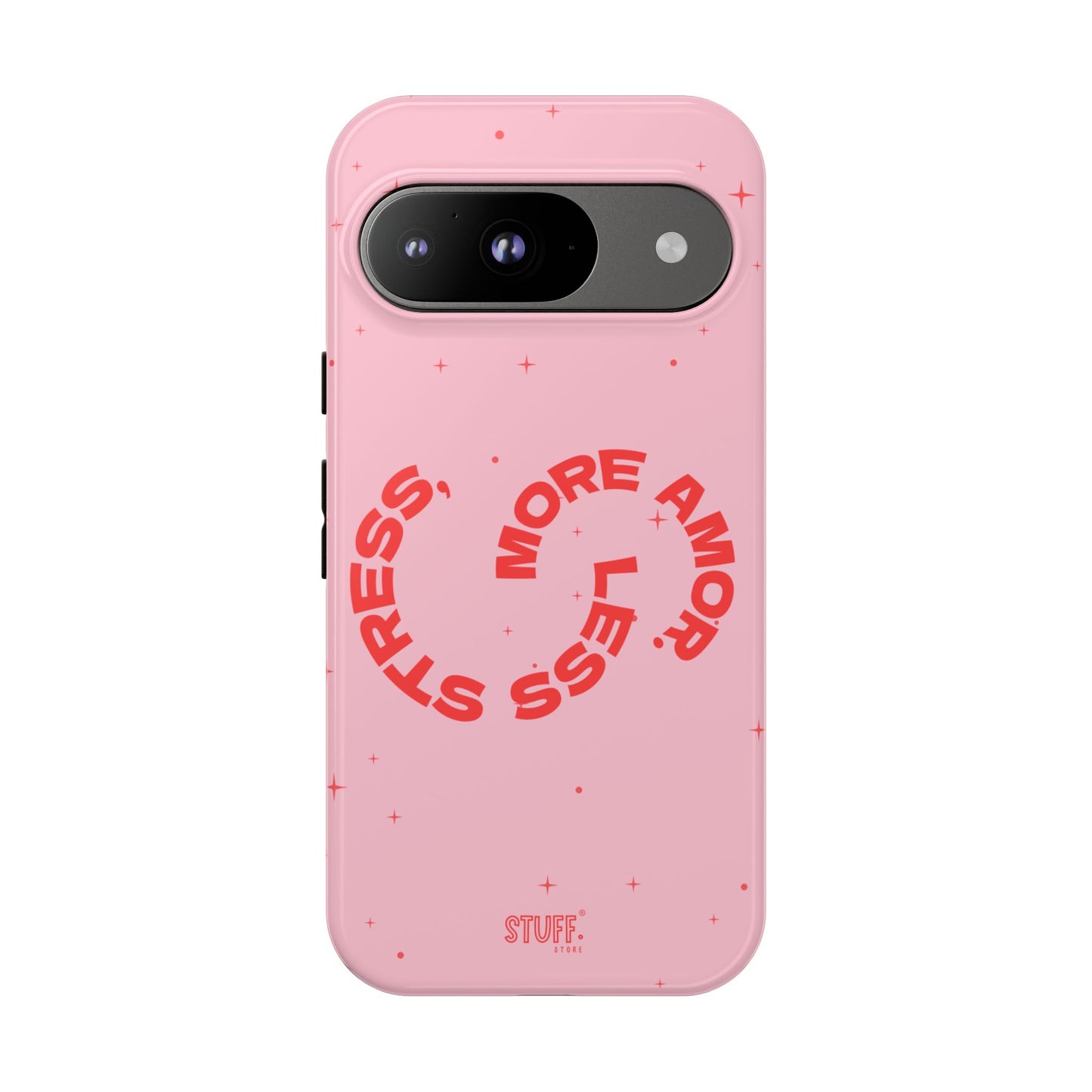 More Amor Case | Coque résistante double protection avec phrase Bienveillante