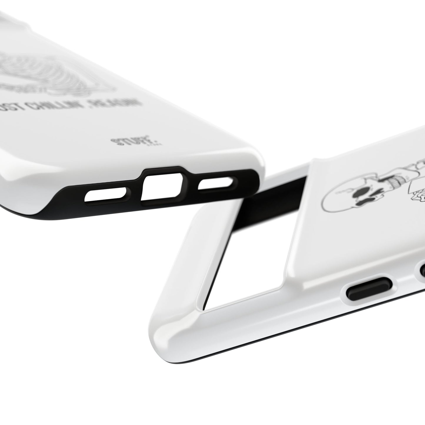 Chillin' Case | Coque résistante double protection avec phrase drôle