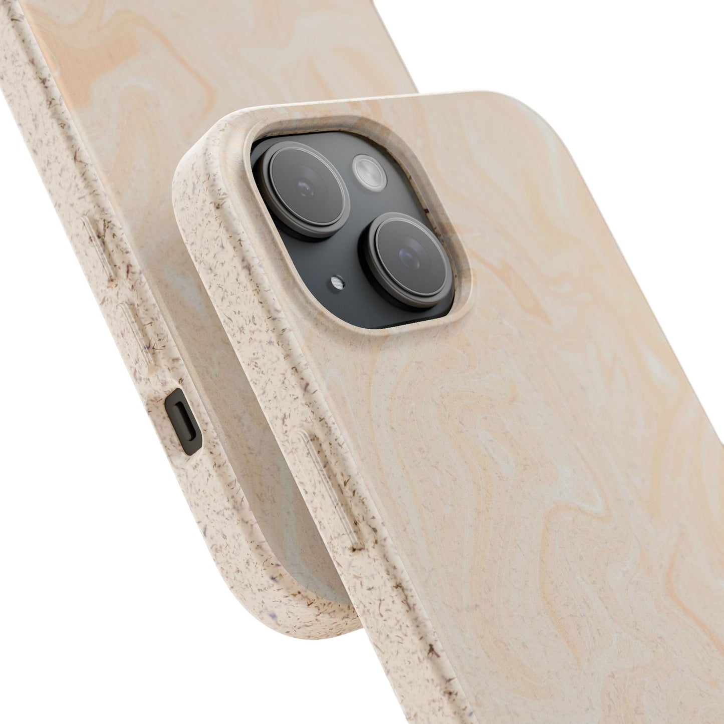 Liquid Marble Case | Coque Eco-Friendly en Bambou et Bioplastique Effet Marbré - Disponible avec Emballage Cadeau