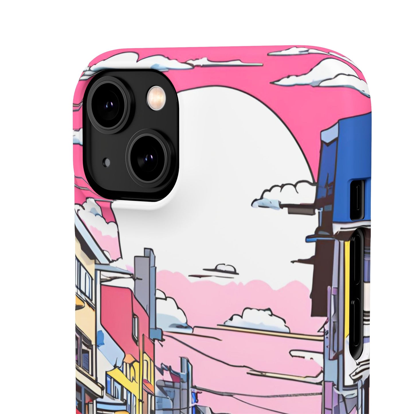 Pop Art Sunset | Coque snap légère et résistante inspiration Lichtenstein