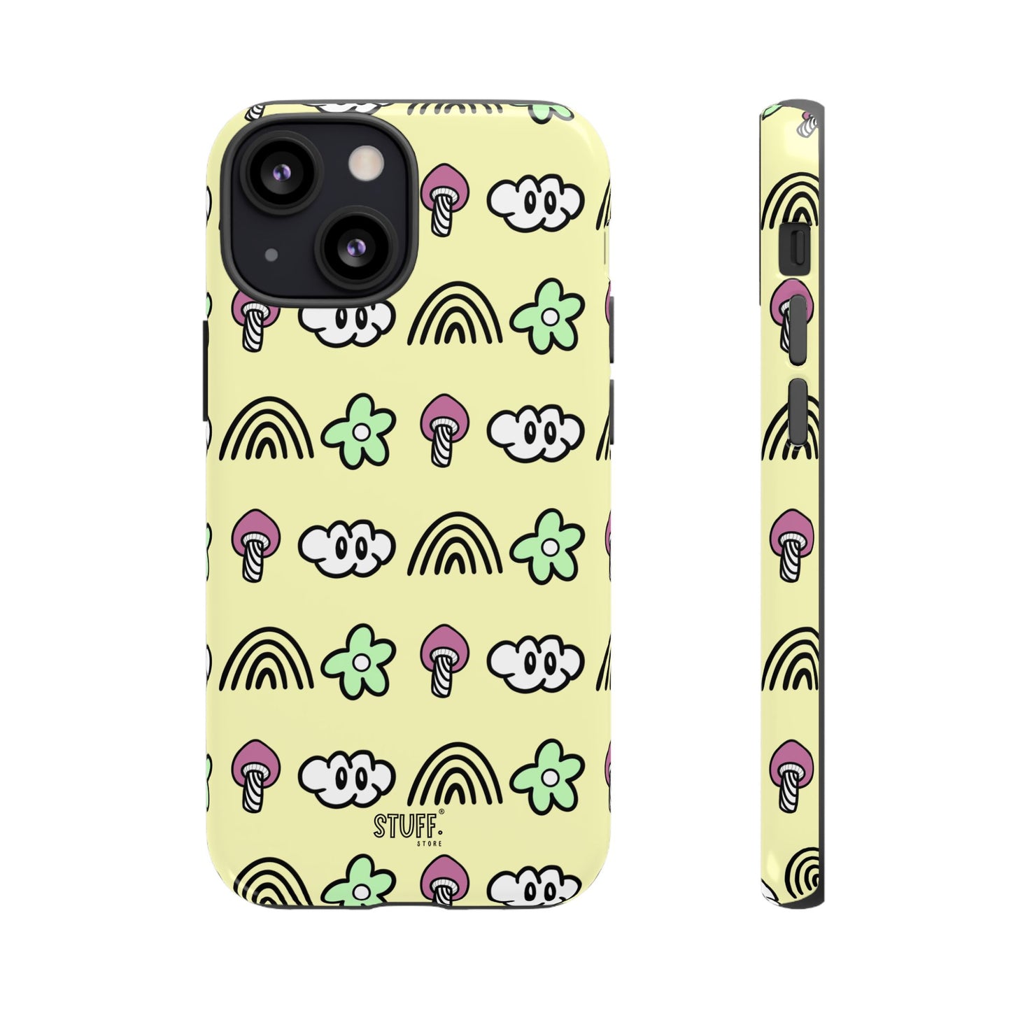 Pixie Case | Coque résistante double protection — Collection Pixie — Jaune
