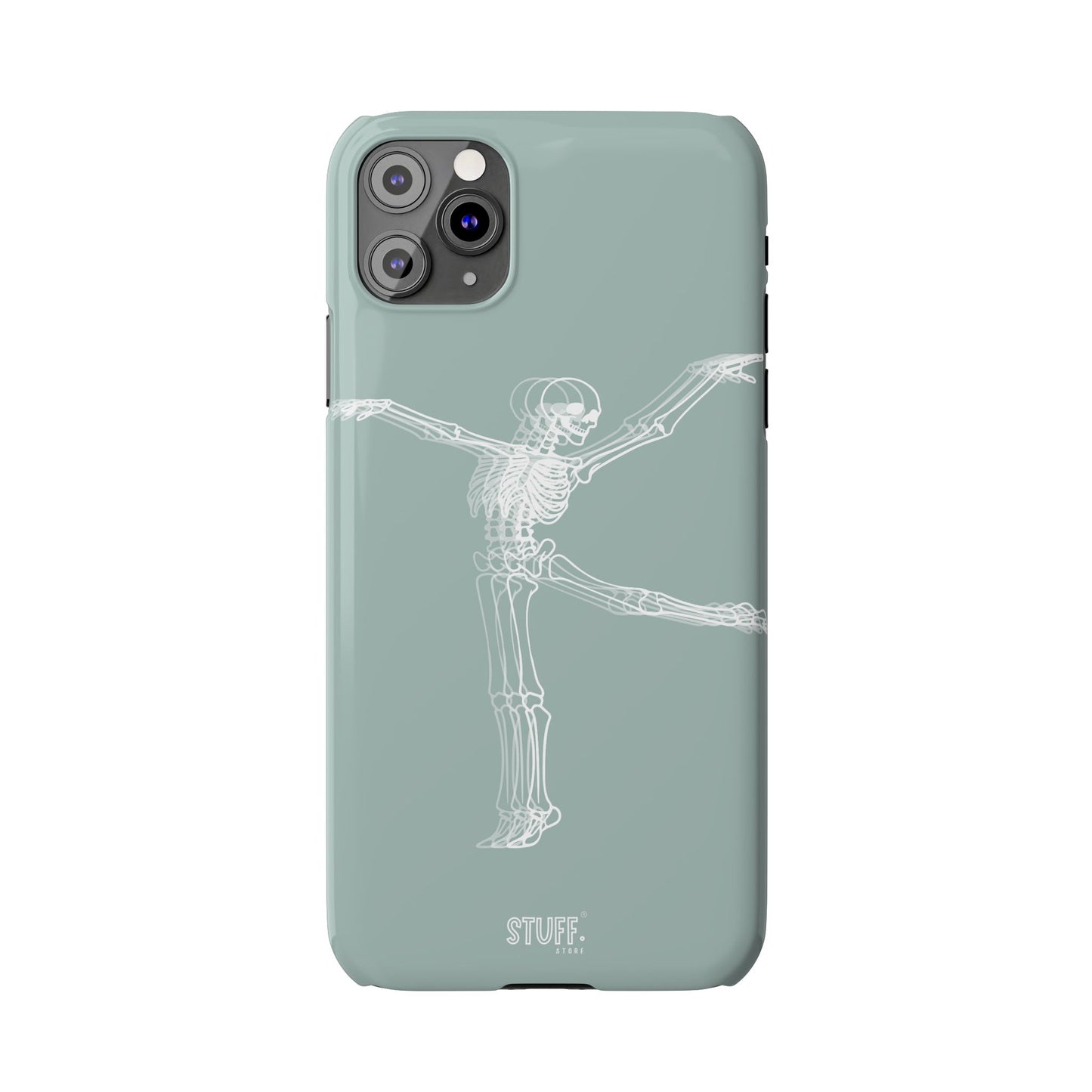 Bone-a-Rina | Coque slim durable et anti-chocs avec Design de Squelette Ballerine