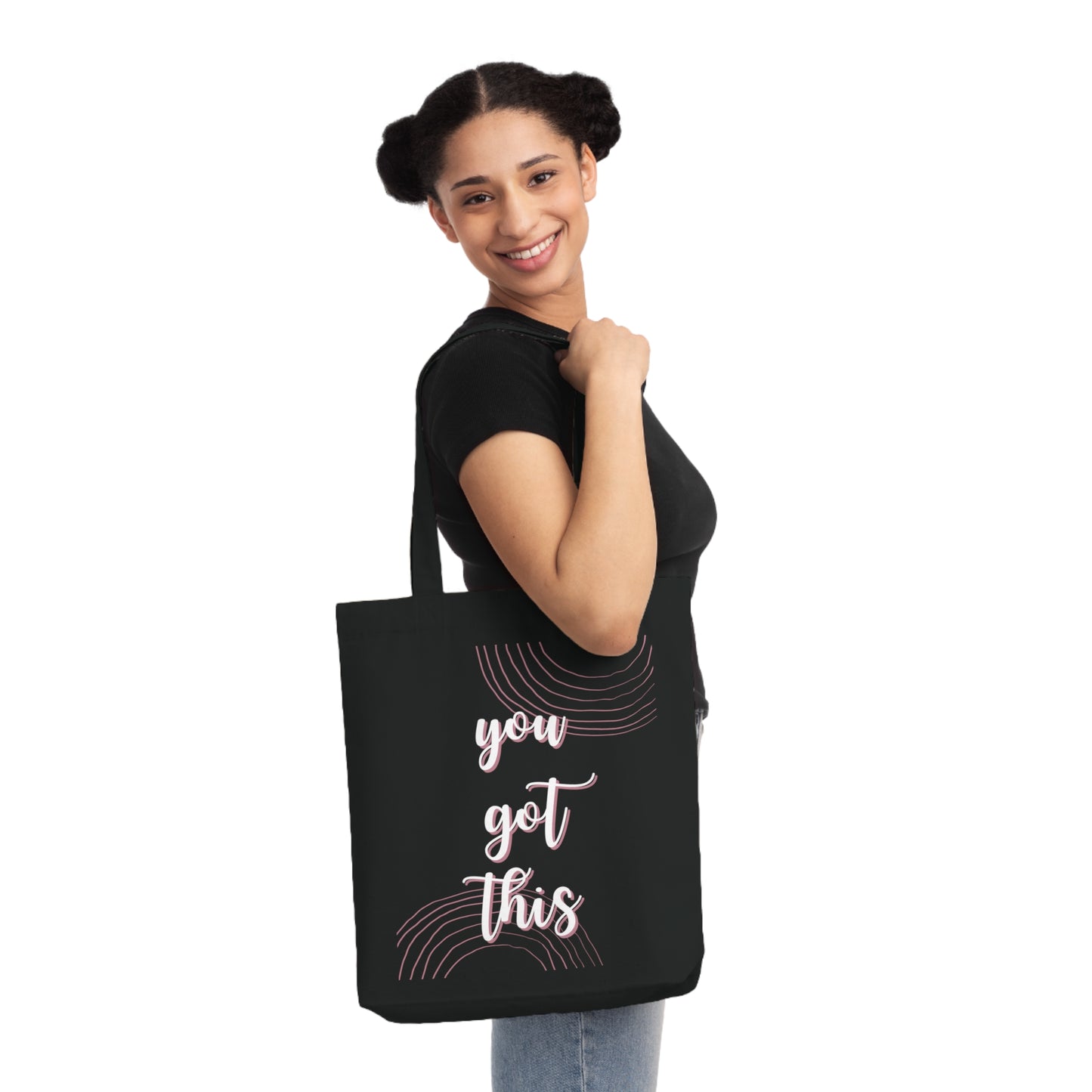 Tote Bag "You Got This" | Sac cabas écoresponsable - Matériaux 100 % naturels et recyclés