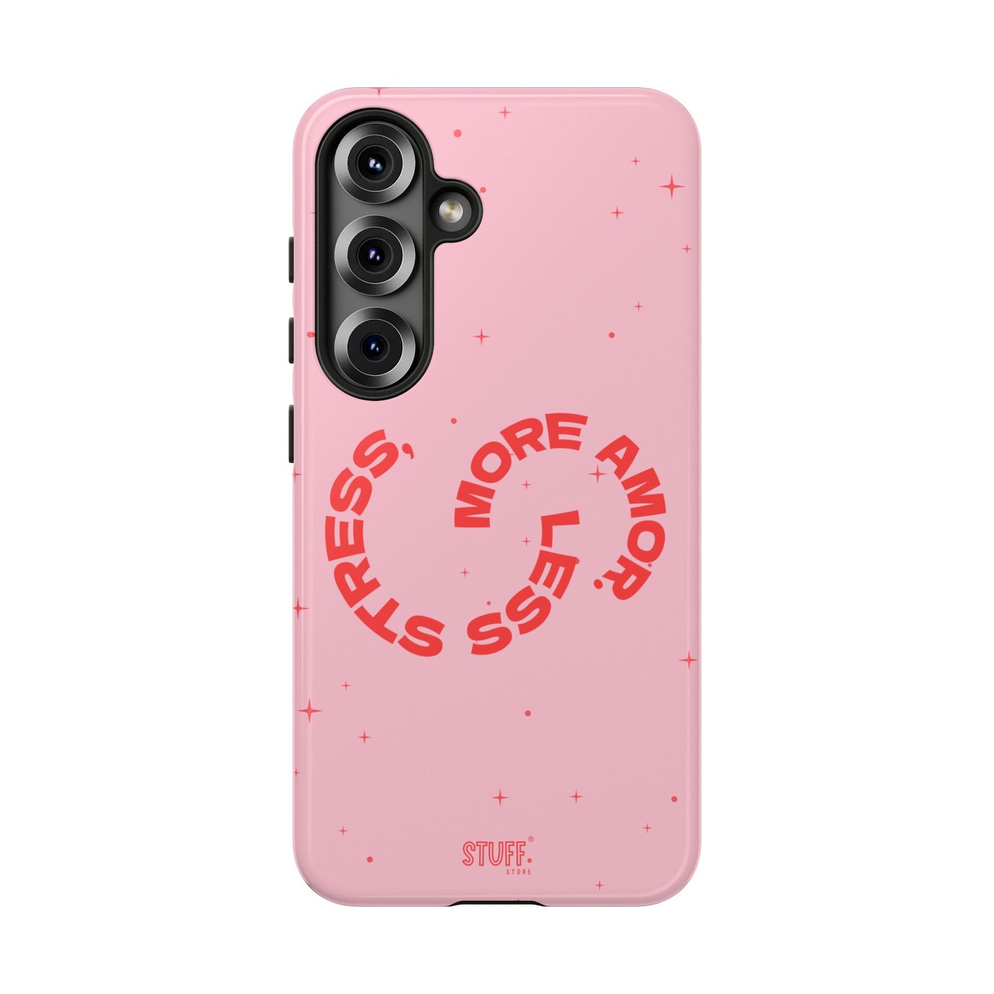 More Amor Case | Coque résistante double protection avec phrase Bienveillante