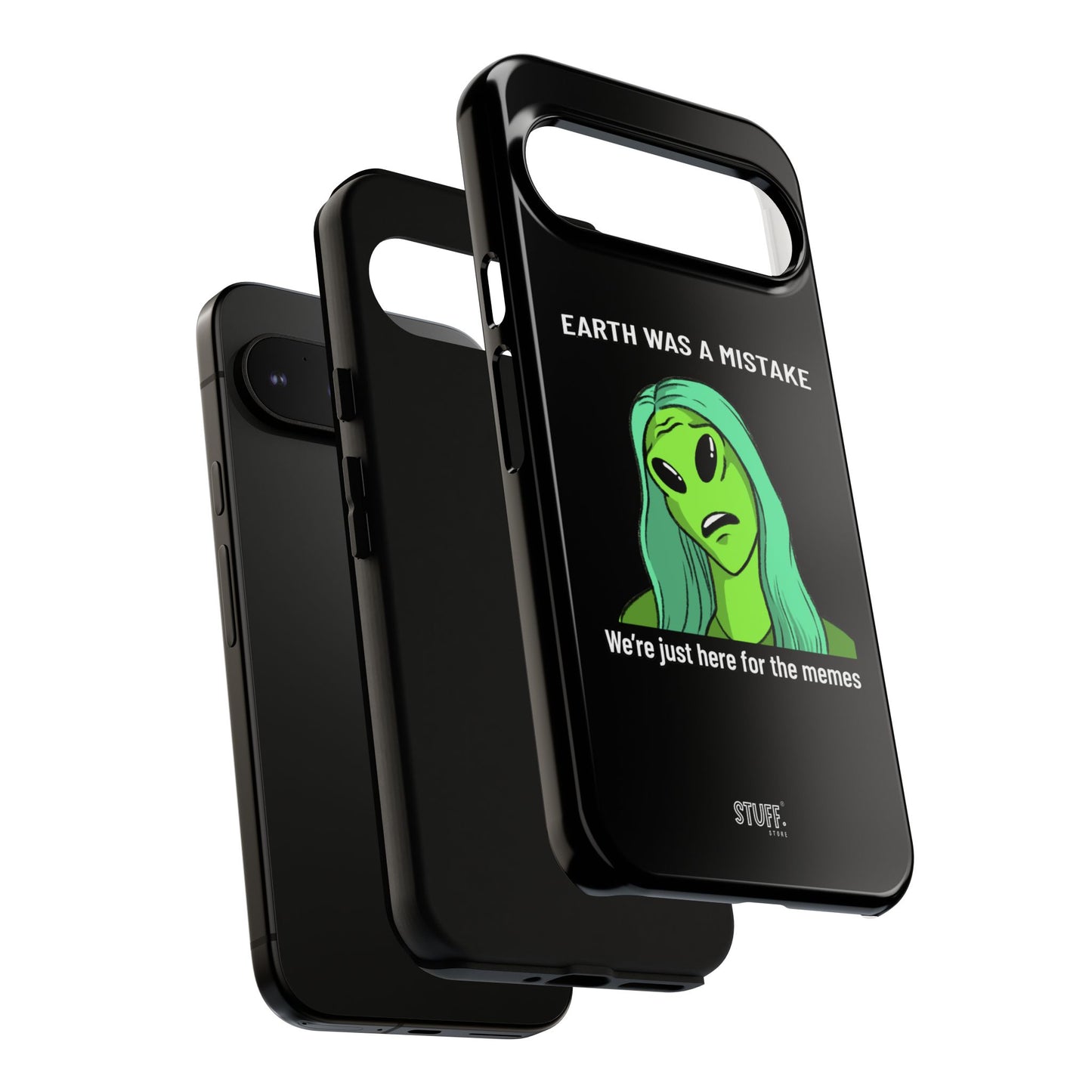 Meme Liking Alien Case | Coque résistante double protection pour les amateurs de Pop Culture