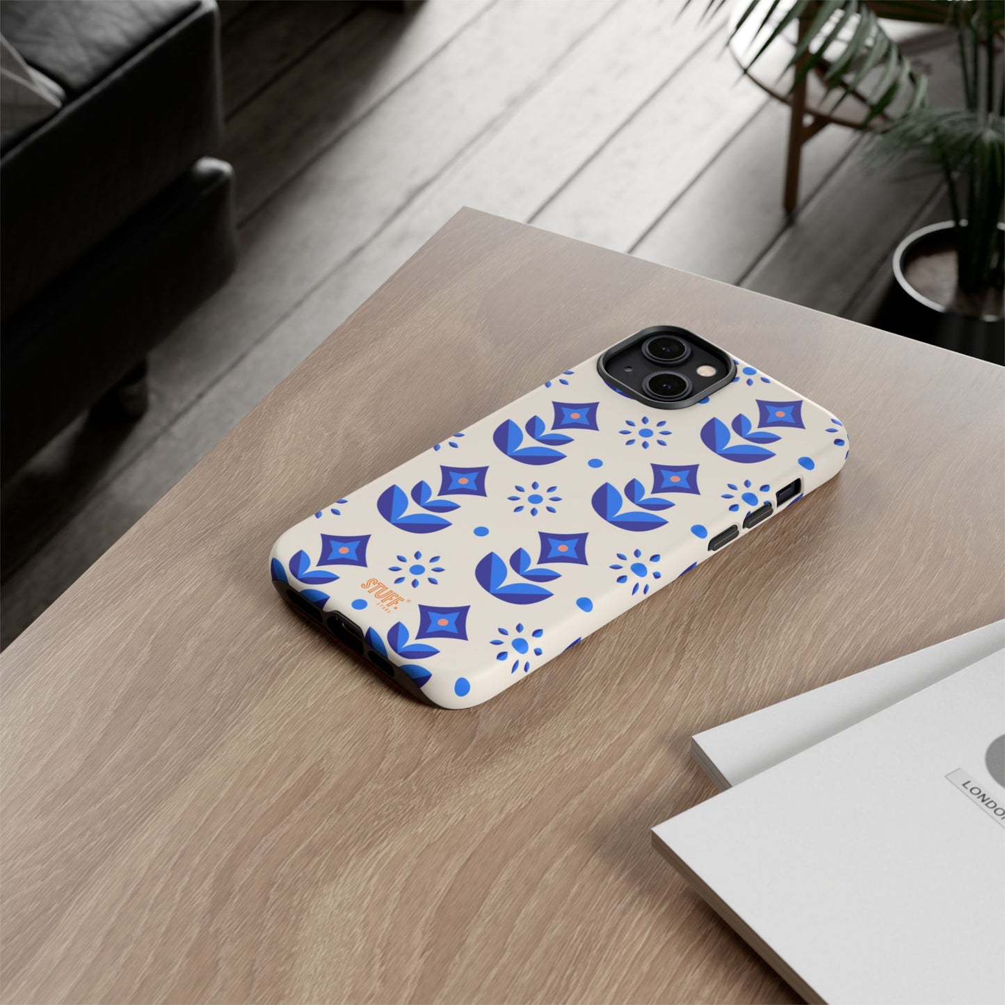 Floral Case | Coque résistante double protection avec Design Fleuri