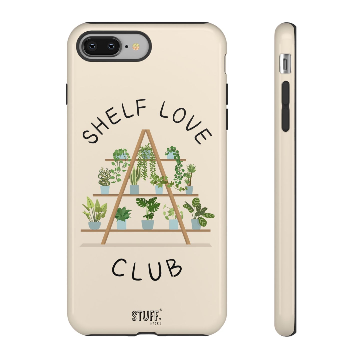 Shelf Love Club – Coque résistante à double protection | Parfaite pour les amoureux des plantes