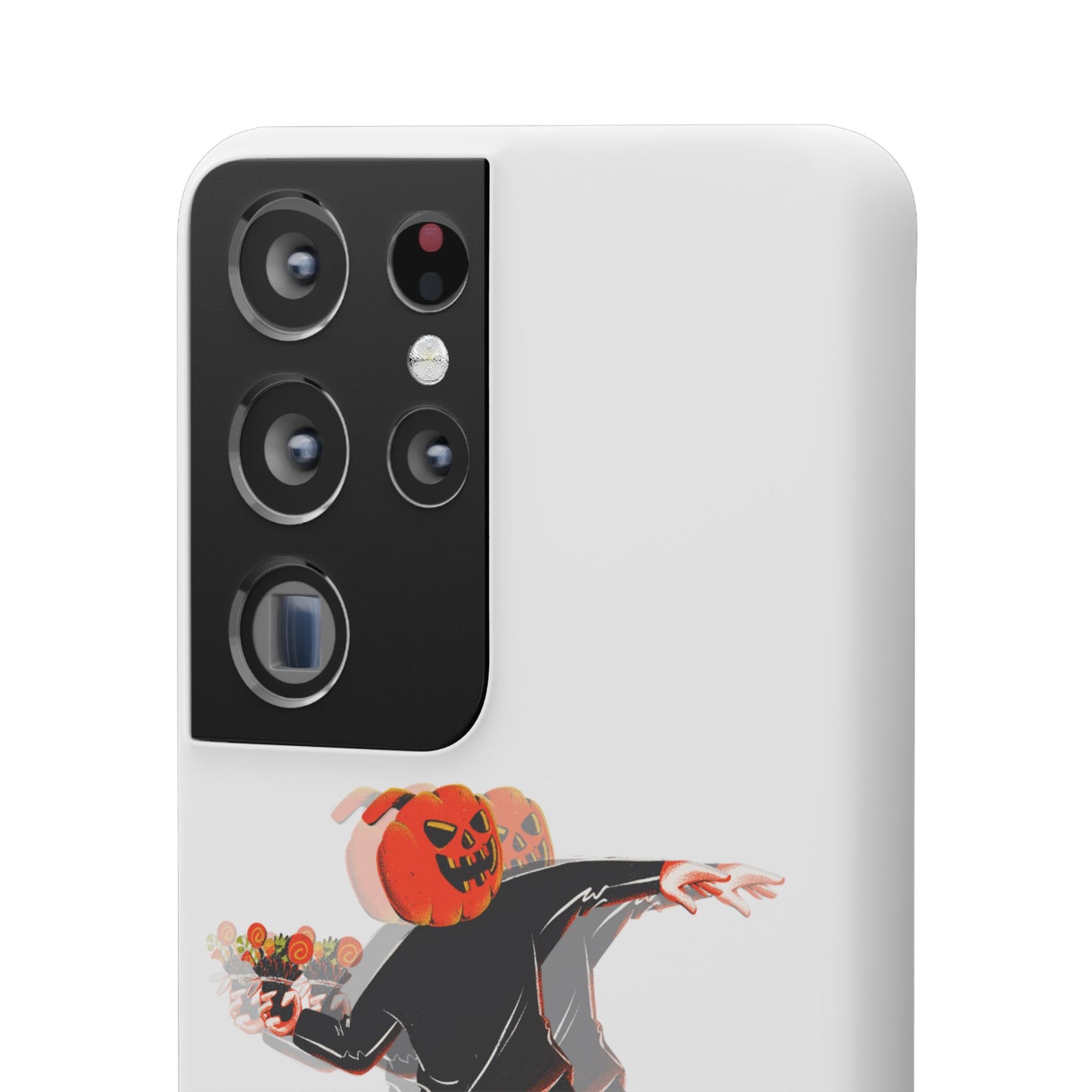 Pumpksy | Coque snap légère et résistante inspiration Banksy – Blanc