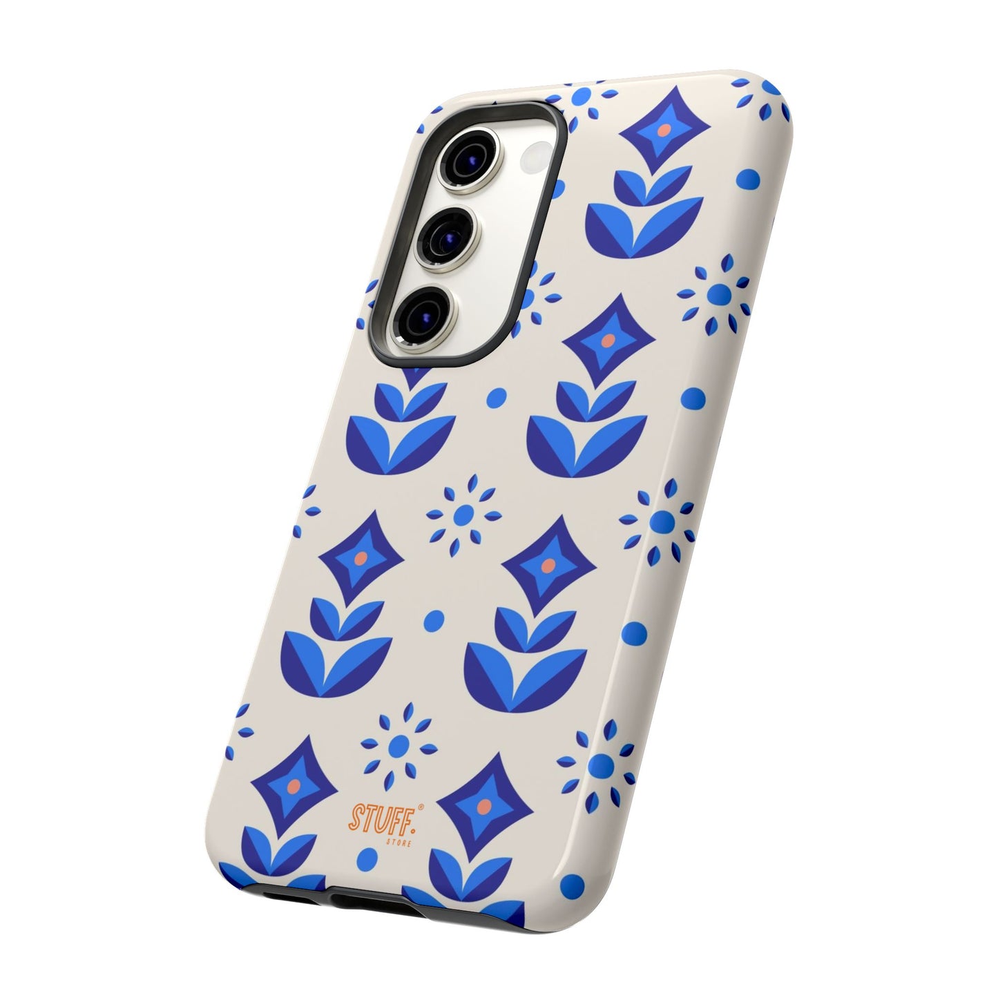 Floral Case | Coque résistante double protection avec Design Fleuri